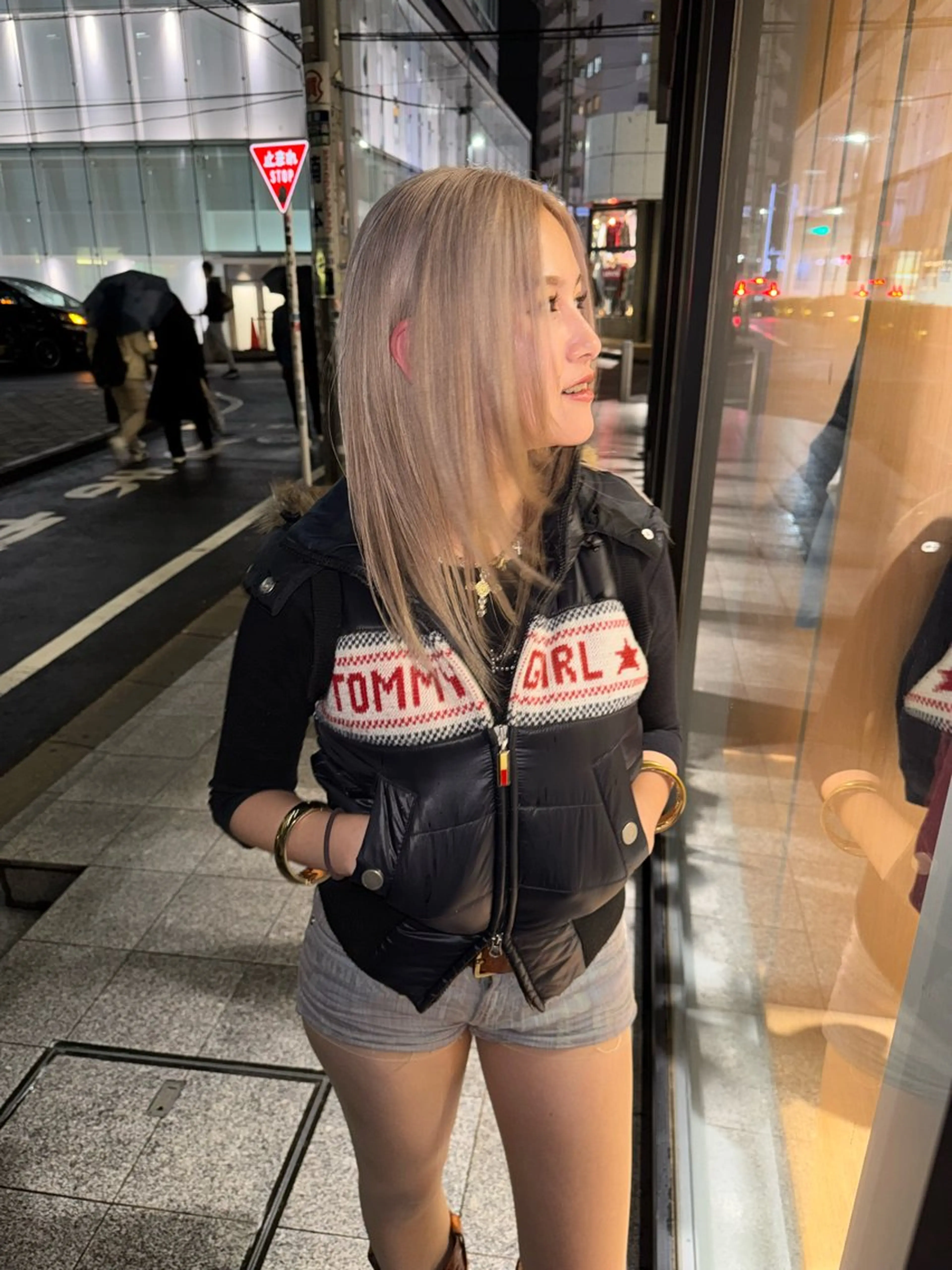 ミディアム カラー カット ヘアカラー トリートメント SALOWIN所属・ブリーチ✨ ボブ✨レイヤーのヘアスタイル