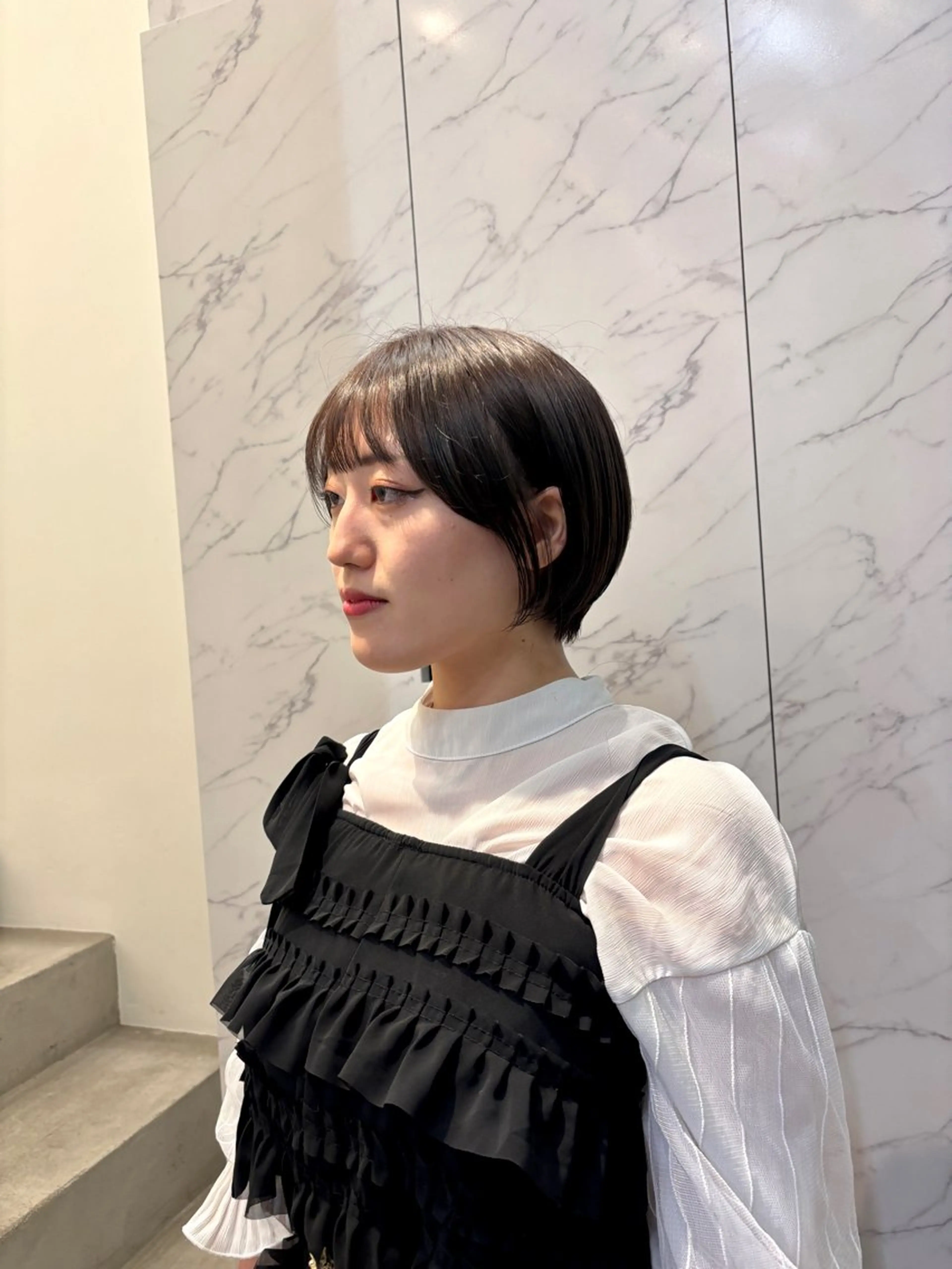 ショート miu /透明感カラーのヘアスタイル