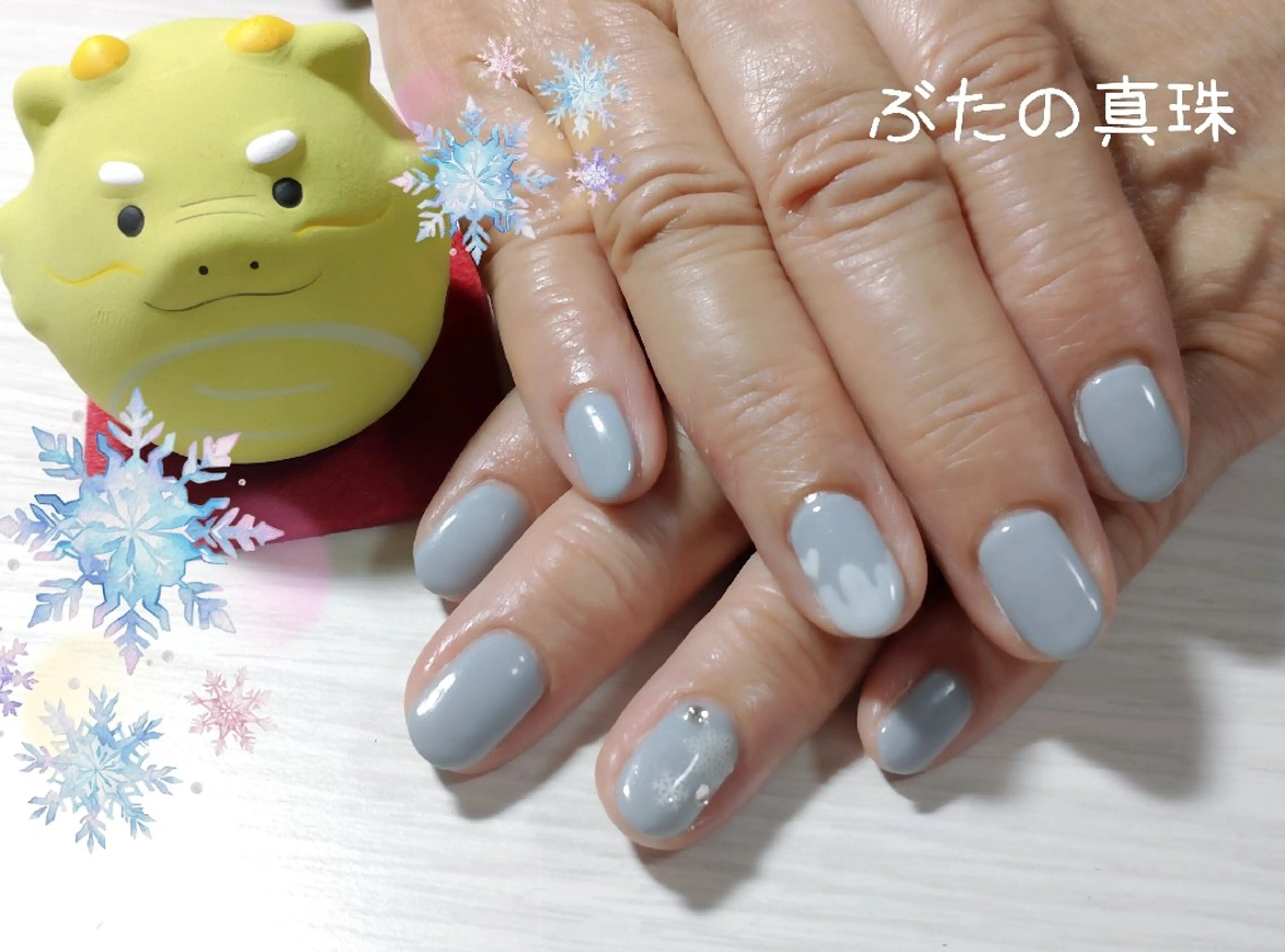 ネイル ハンドネイル 林 珠里のネイルデザイン