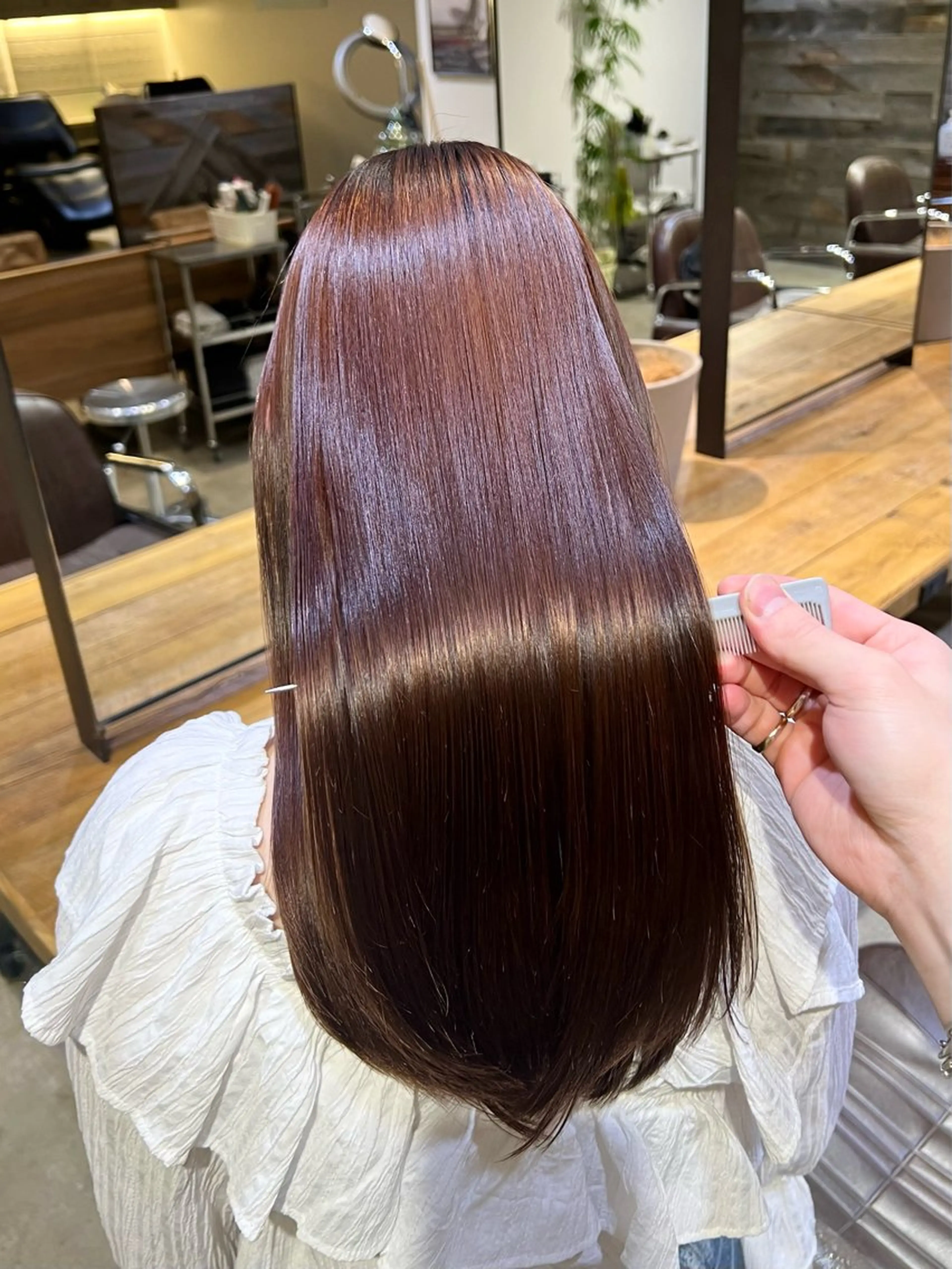 💍✨ミニモ期間限定✨💍【うる艶カラー+2stepトリートメント】の写真