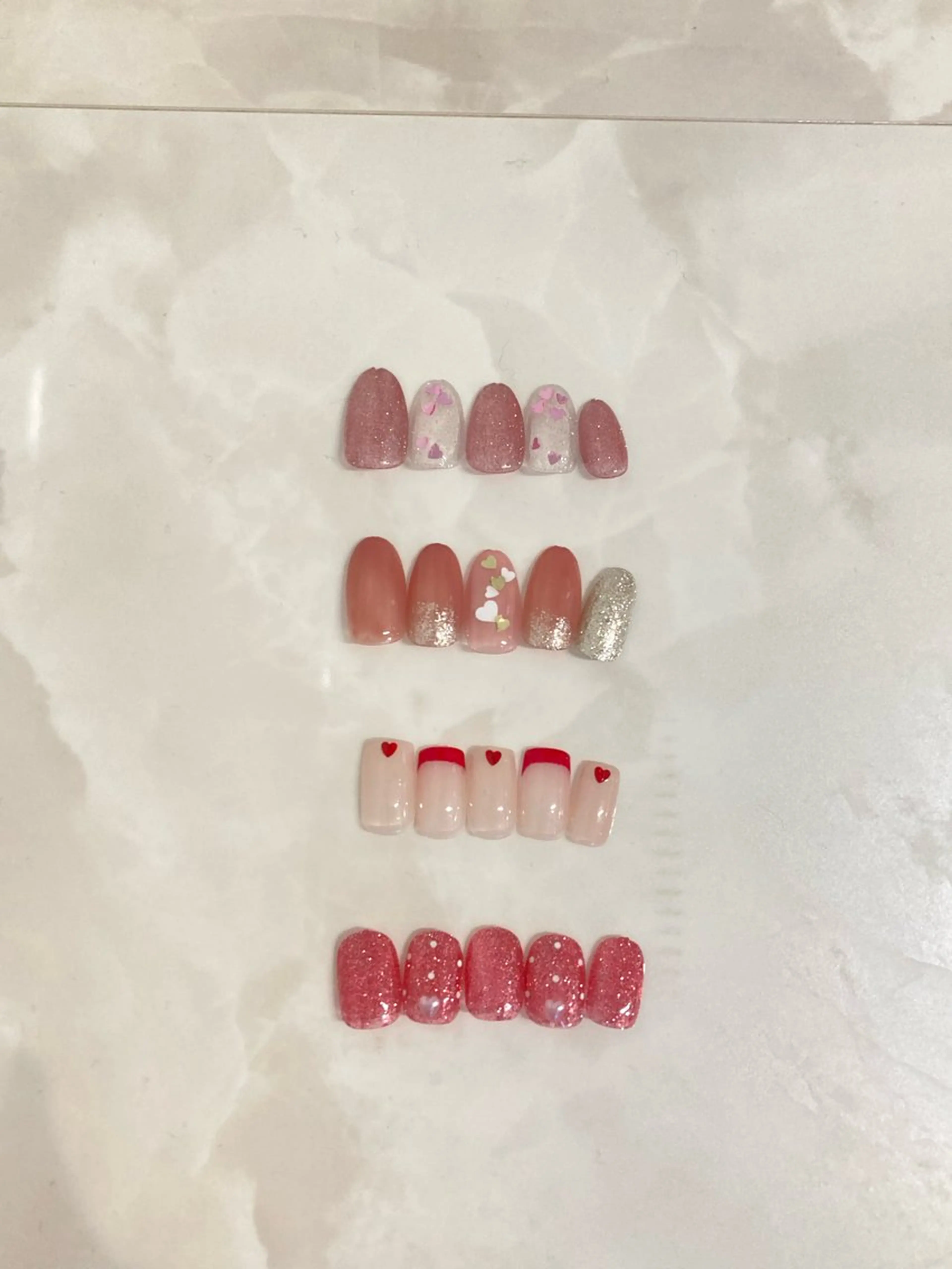 【練習モデル】オフなしValentineデザイン🍫💝の写真