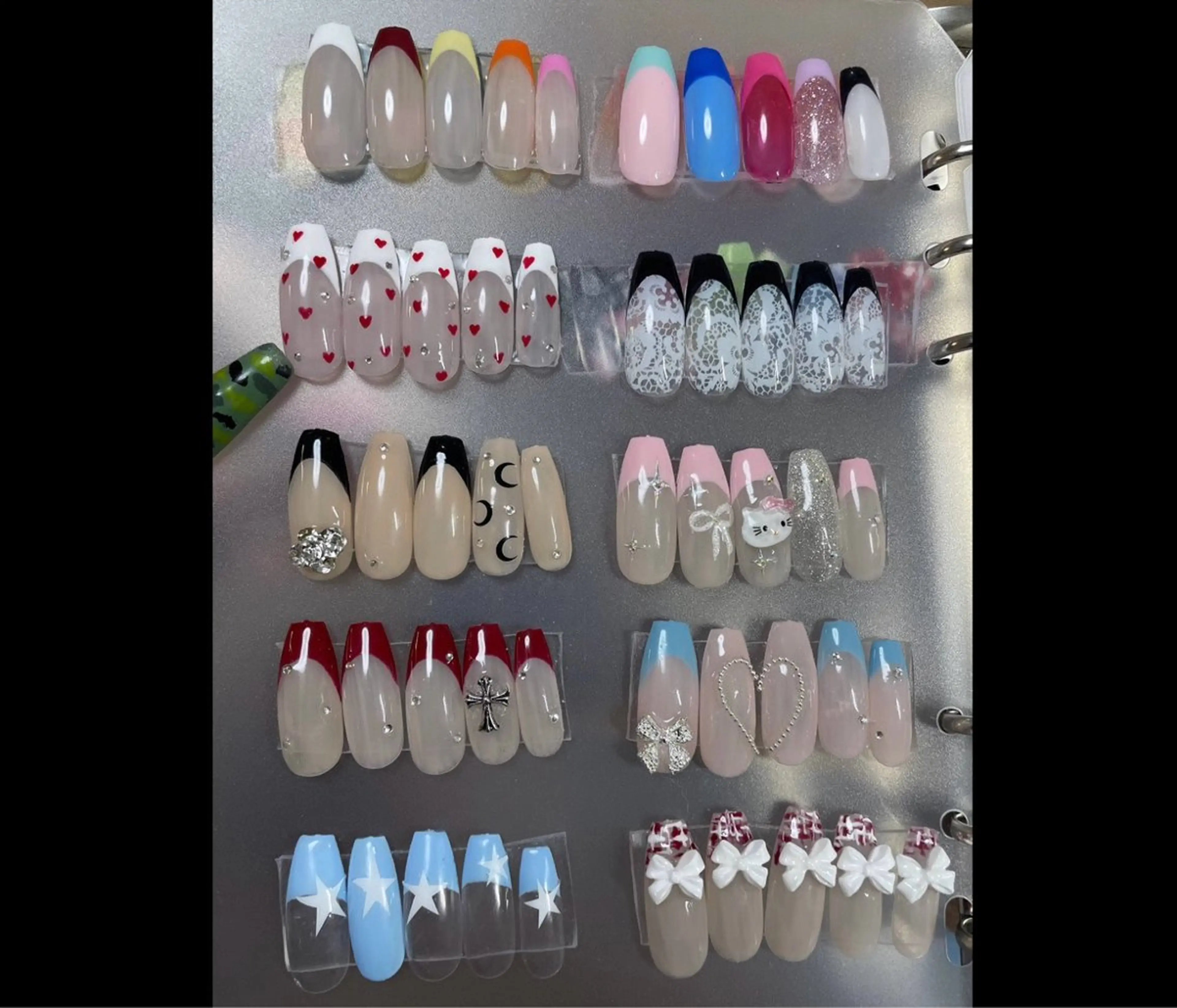 🌺サンプルから選ぶ5本アート🌺の写真