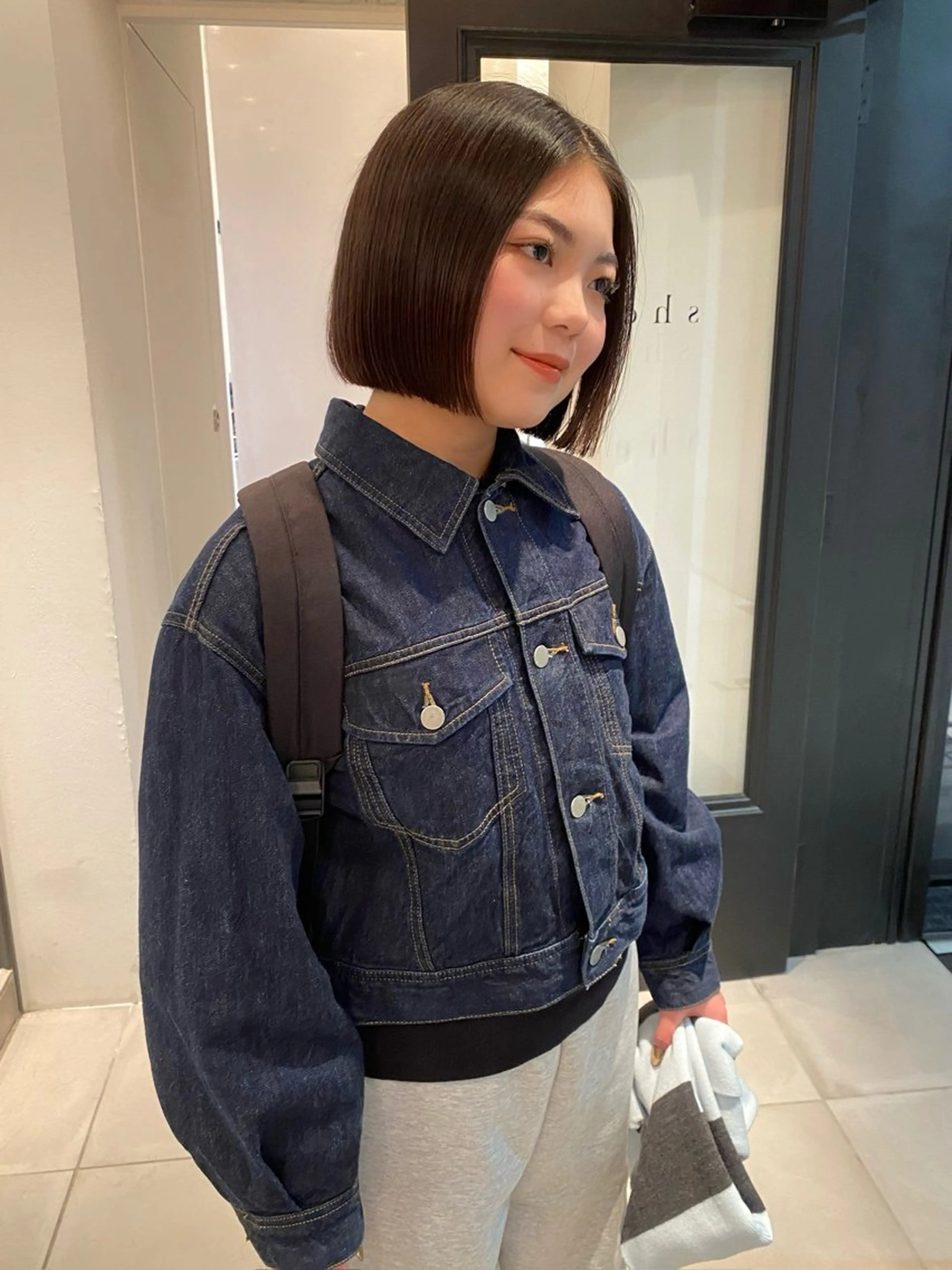 ショート カット riria/ボブ /ブラウンカラー🎀のヘアスタイル