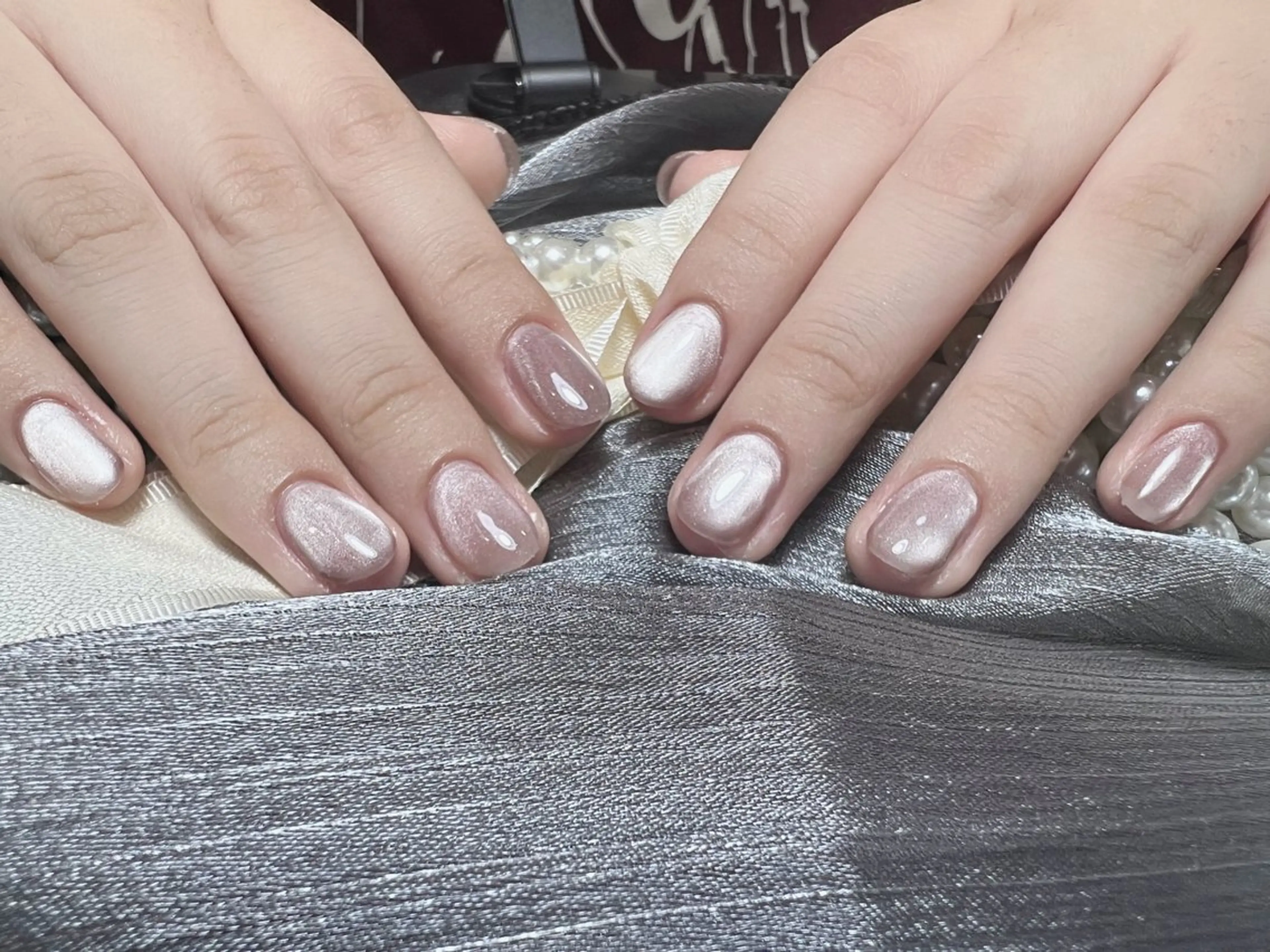 【自爪】マグネットワンカラー（２色まで）　￥7000の写真