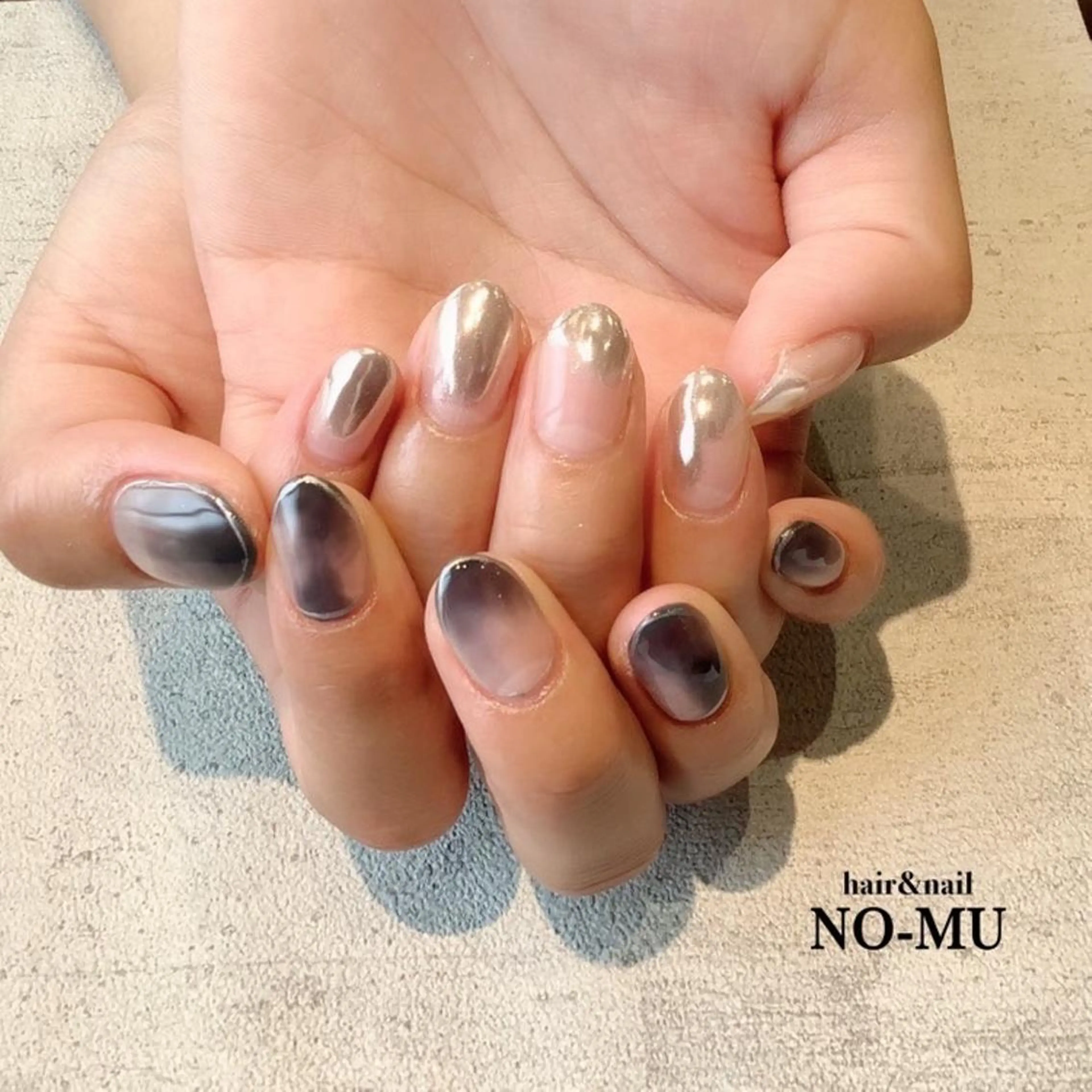 ネイル hair＆nail NO-MU所属・hair＆nail NO-MUのネイルデザイン