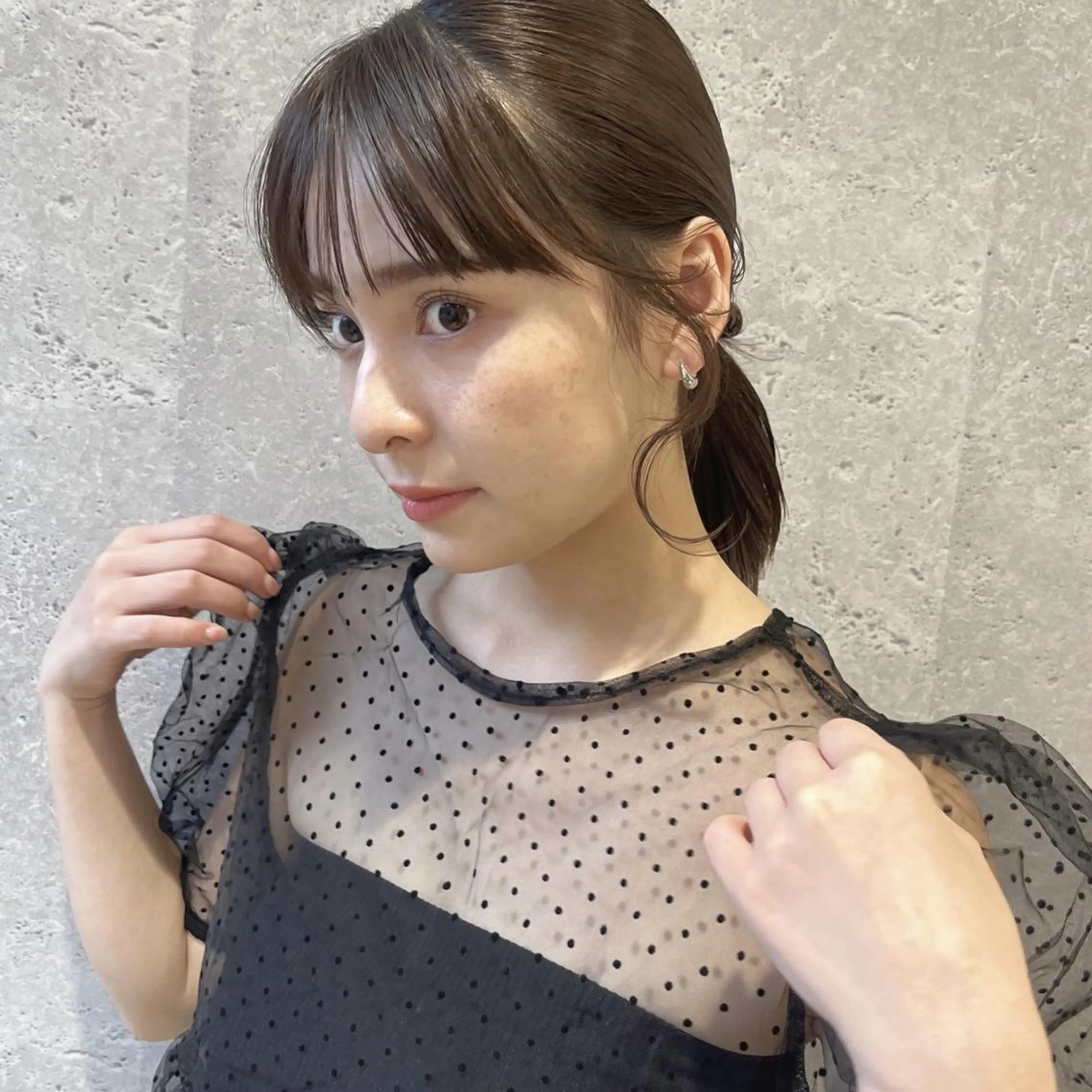 ヘアアレンジ ヘアカラー トリートメント 🩰 柔らかいカラー tomomi🌛のヘアスタイル