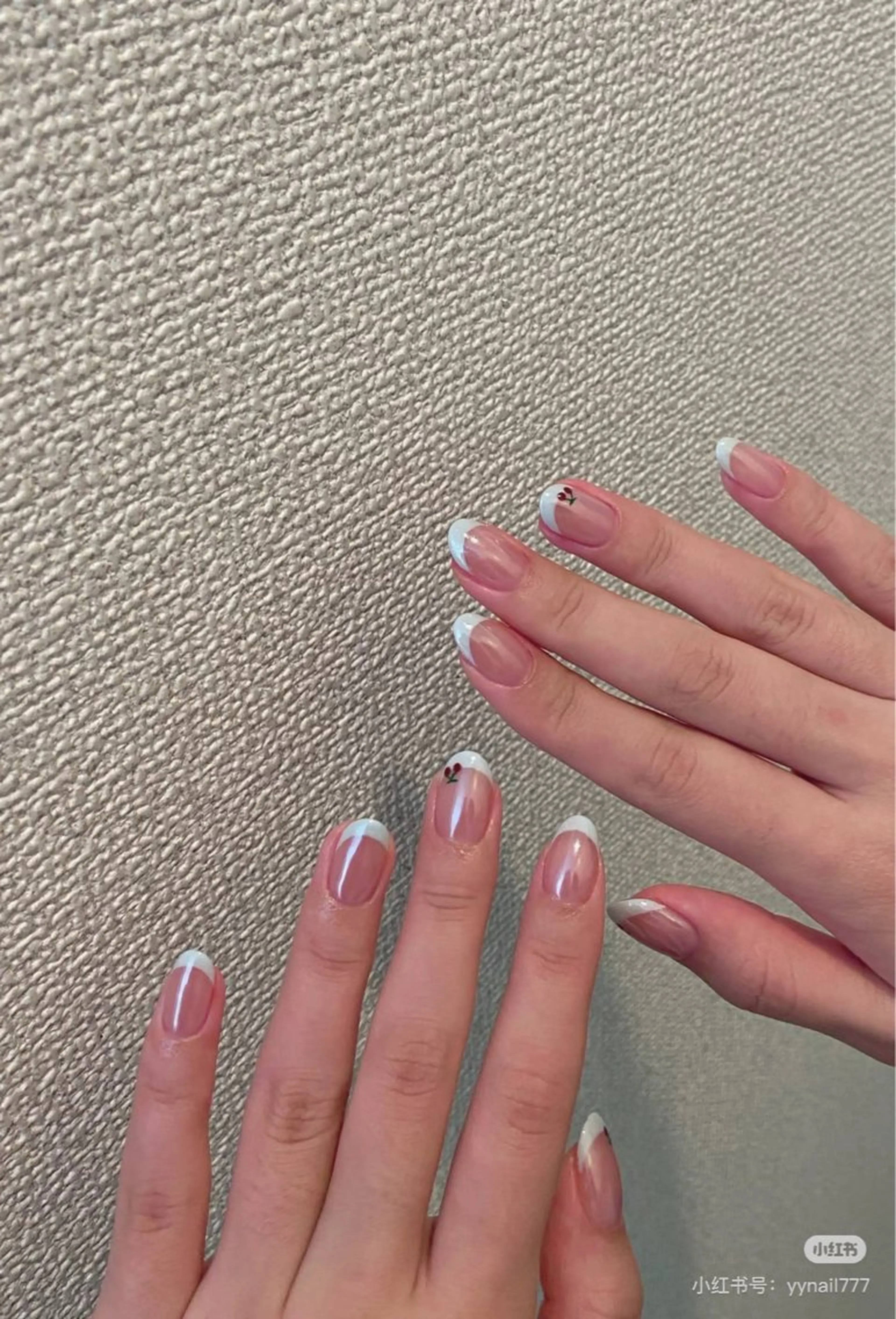 🎀フレンチ／マグネットフレンチ／ストーンつけ放題(ベースカラーあり)の写真