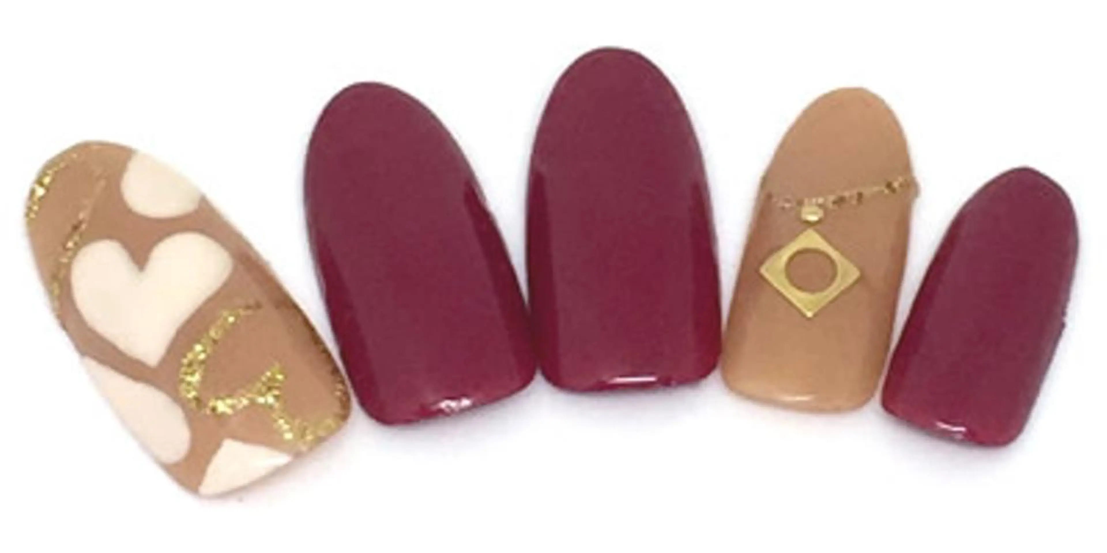 ネイル アップネイル 鶴田のネイルデザイン