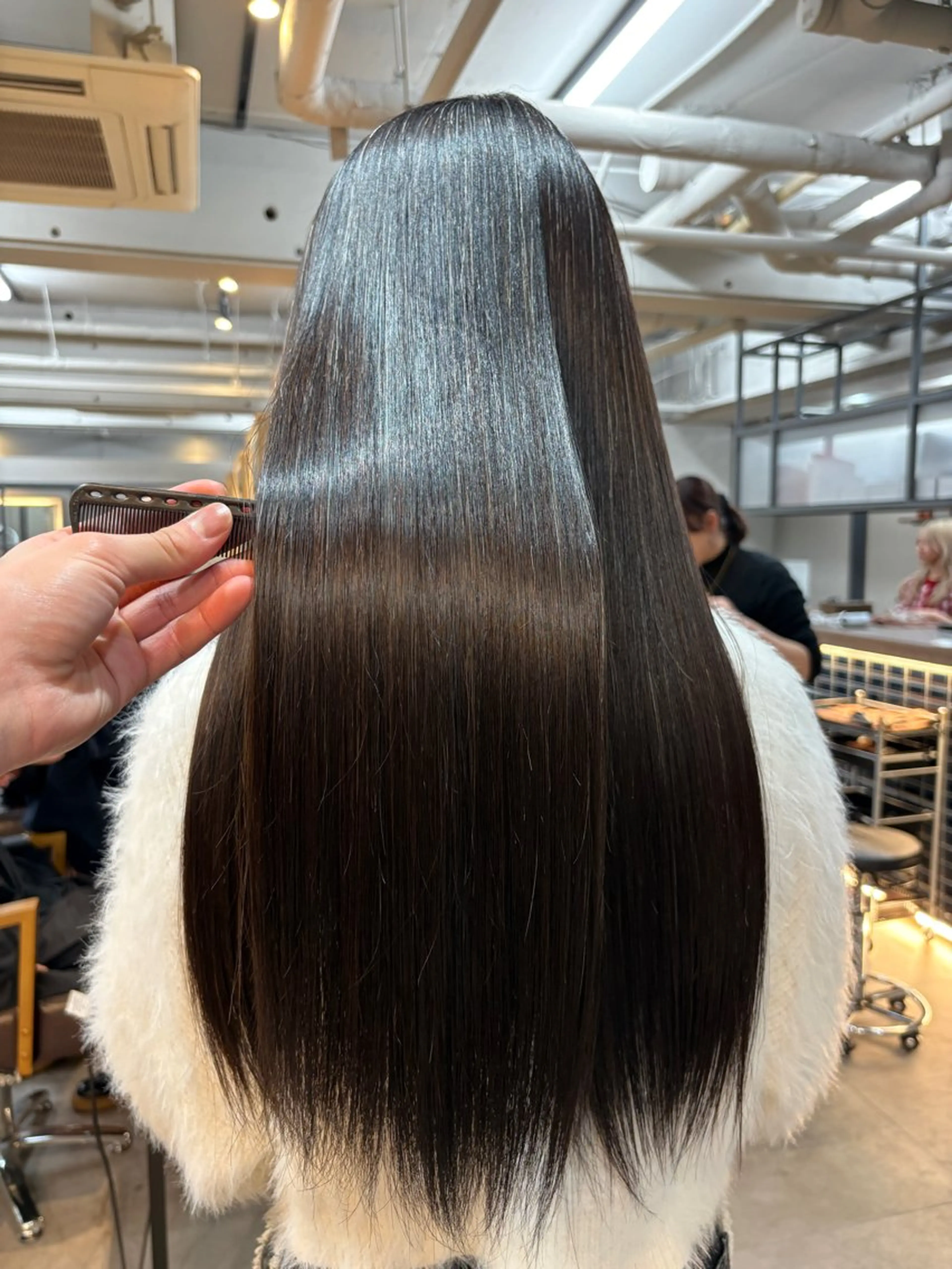 ロング 縮毛矯正 縮毛矯正 トリートメント 💎艶髪／美髪特化 世麗💎のヘアスタイル