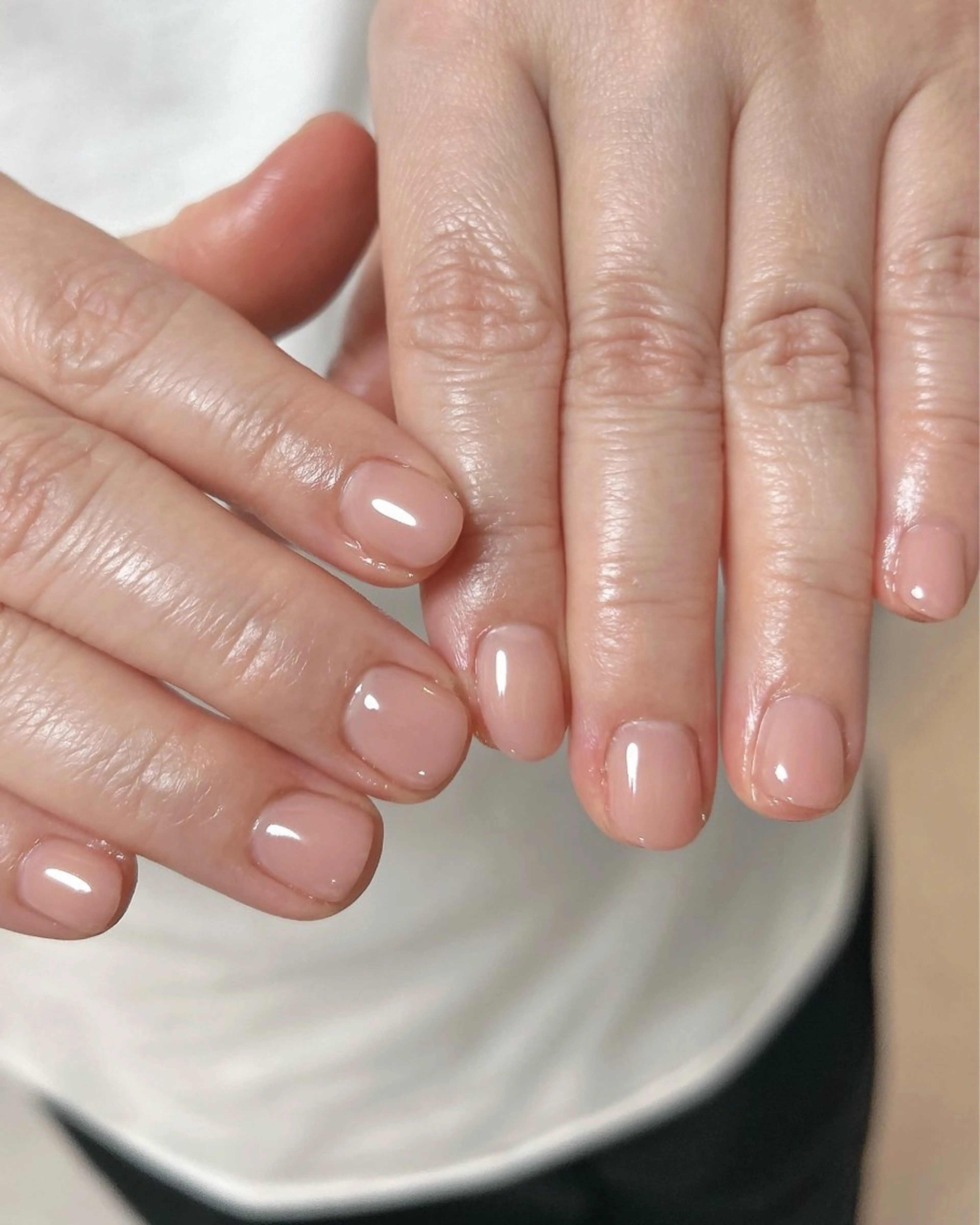 ネイル ピンク ハンドネイル ten nail salon　かえでのネイルデザイン