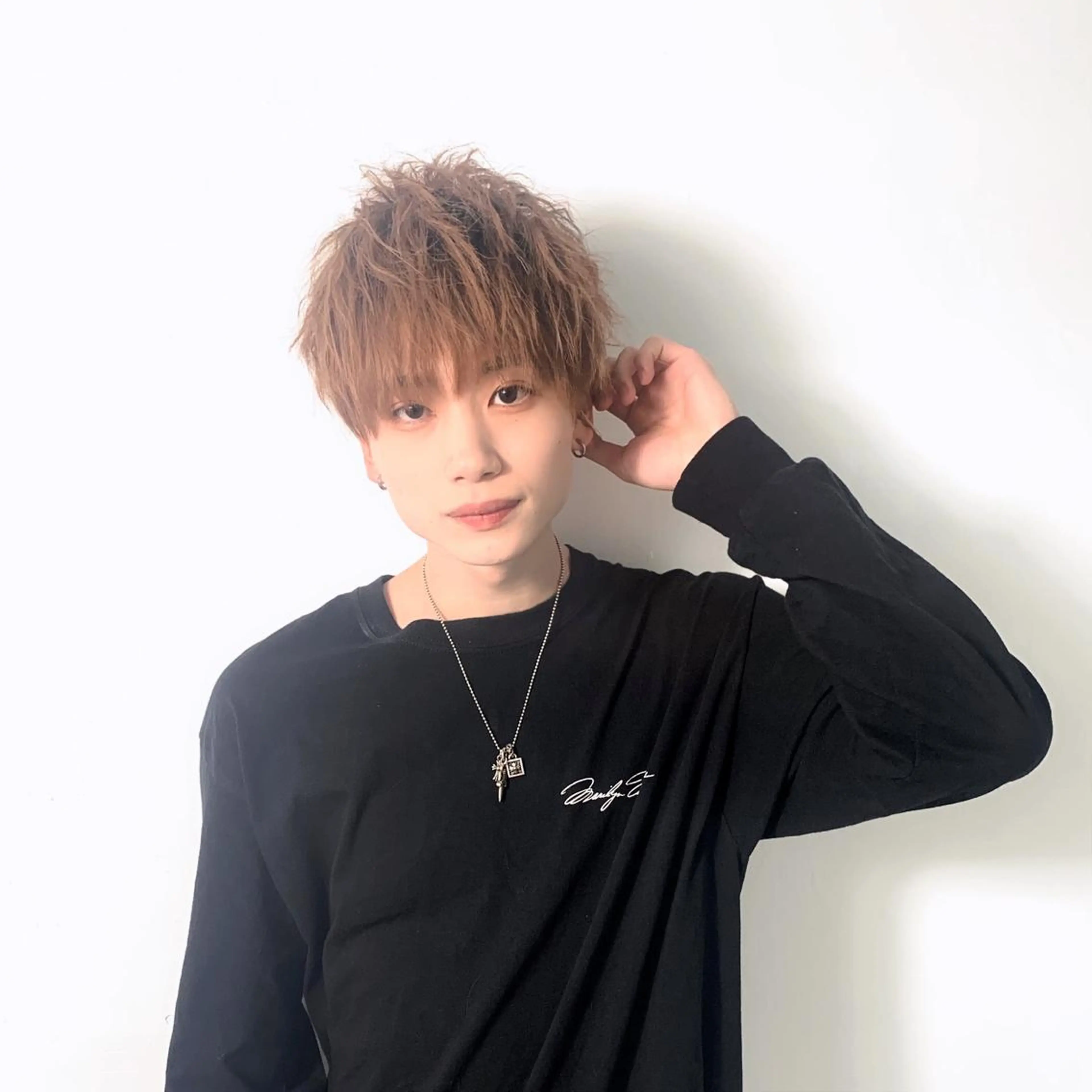 カラー パーマ メンズ カット パーマ 柏メンズカットパーマ NO.1タイチのヘアスタイル