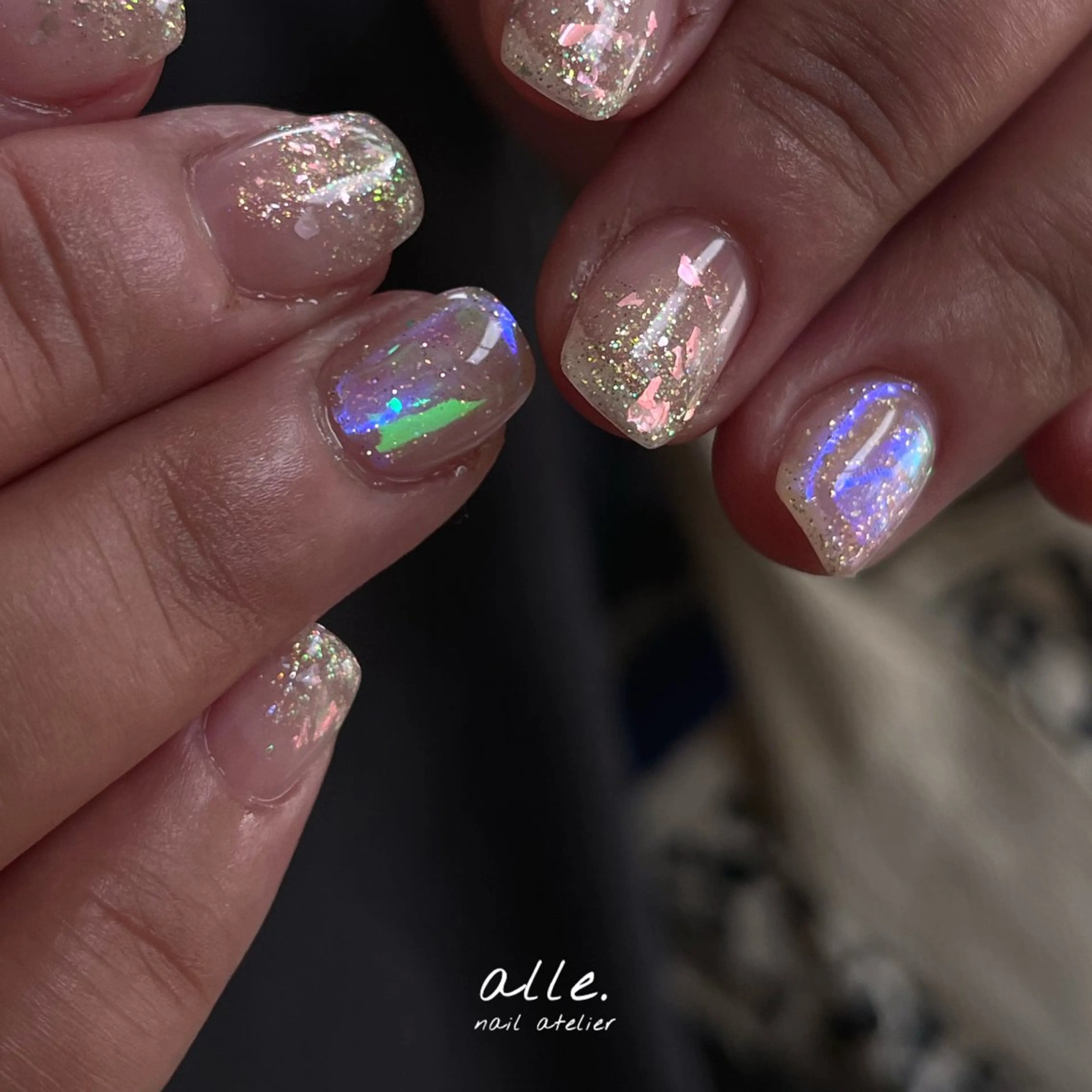 ネイル ハンドネイル atelier alle.のネイルデザイン