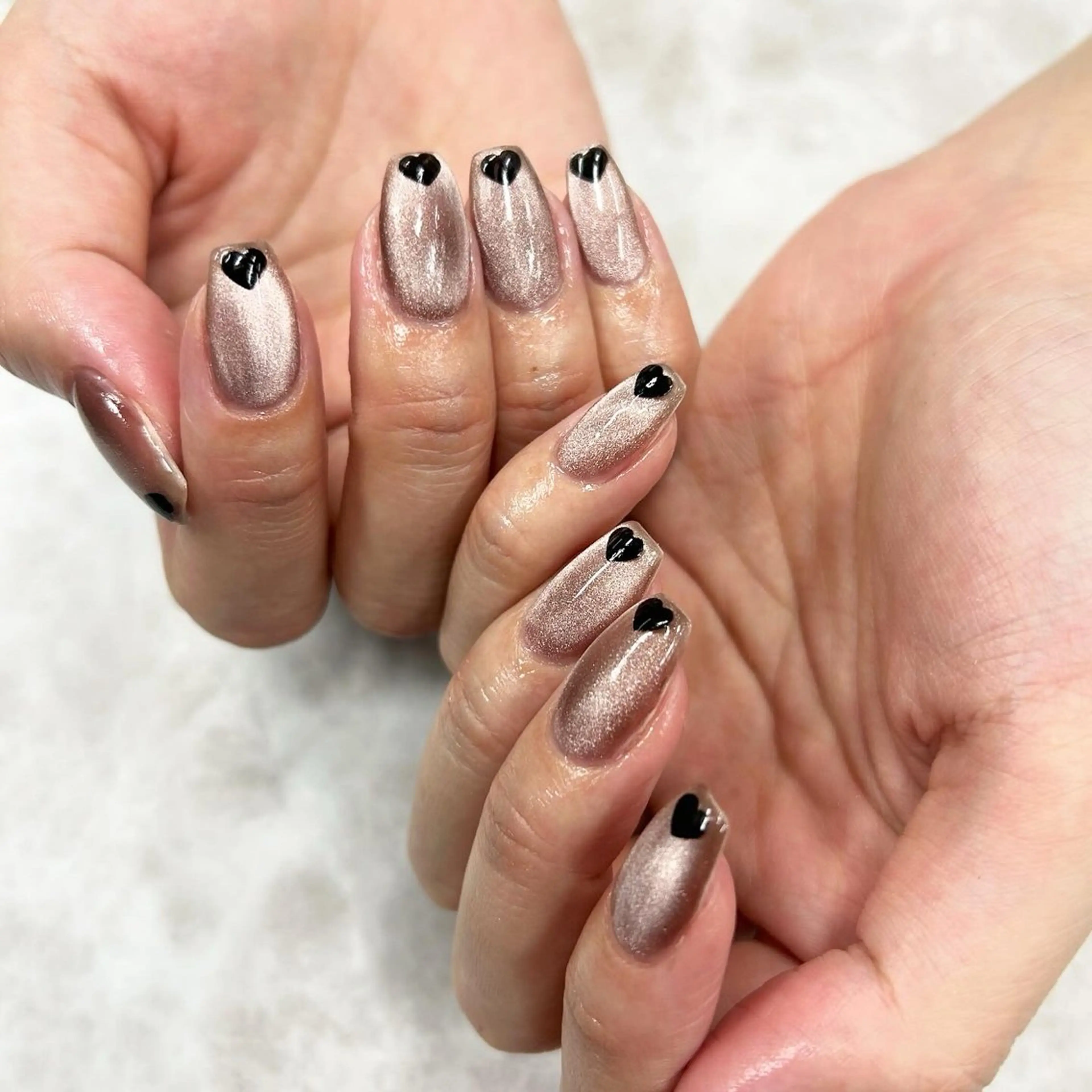 ミディアム Bianca Shioriのネイルデザイン