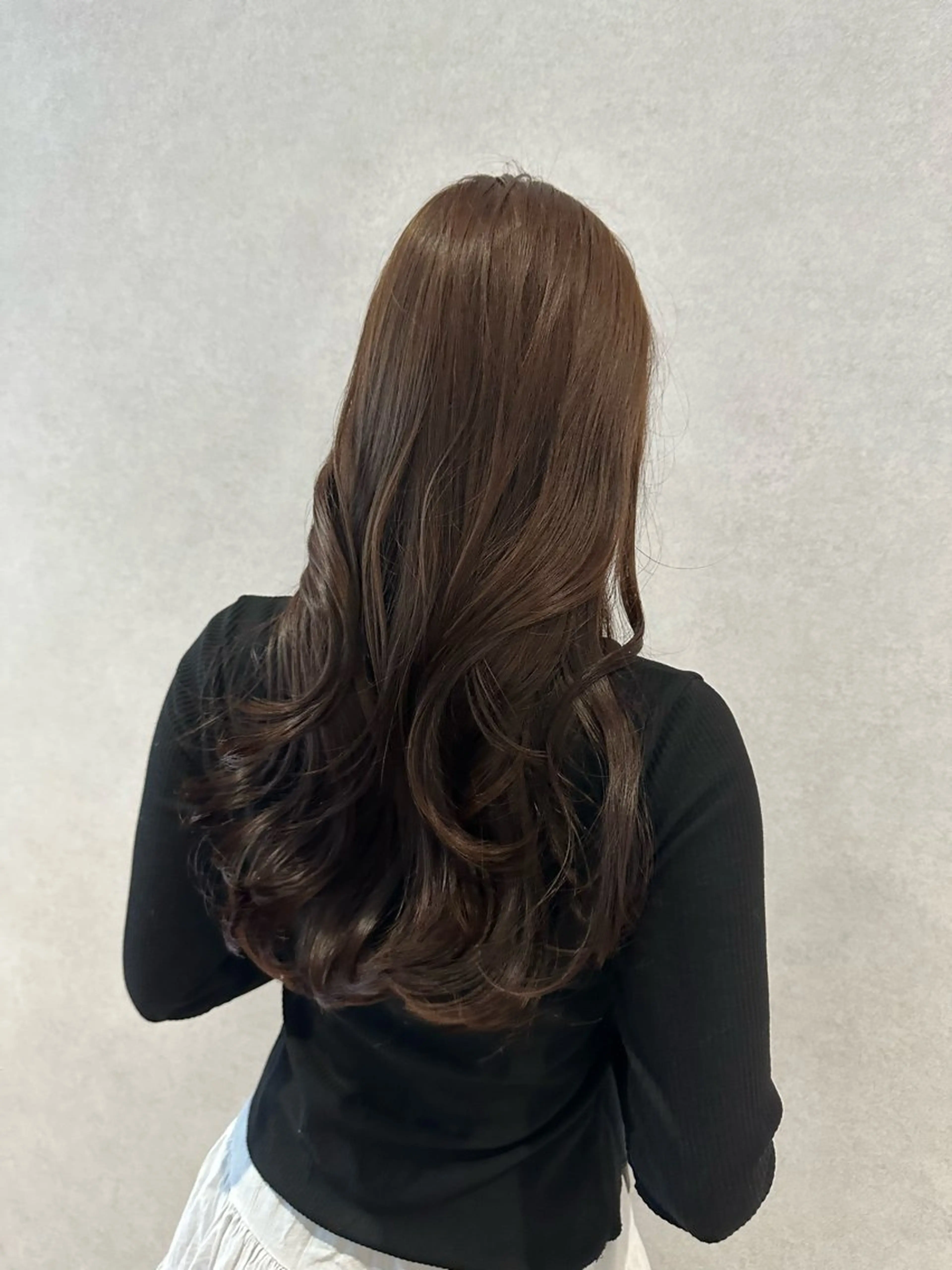 ロング カラー ヘアカラー トリートメント レイヤー/ハッシュ 渋谷/サッタのヘアスタイル