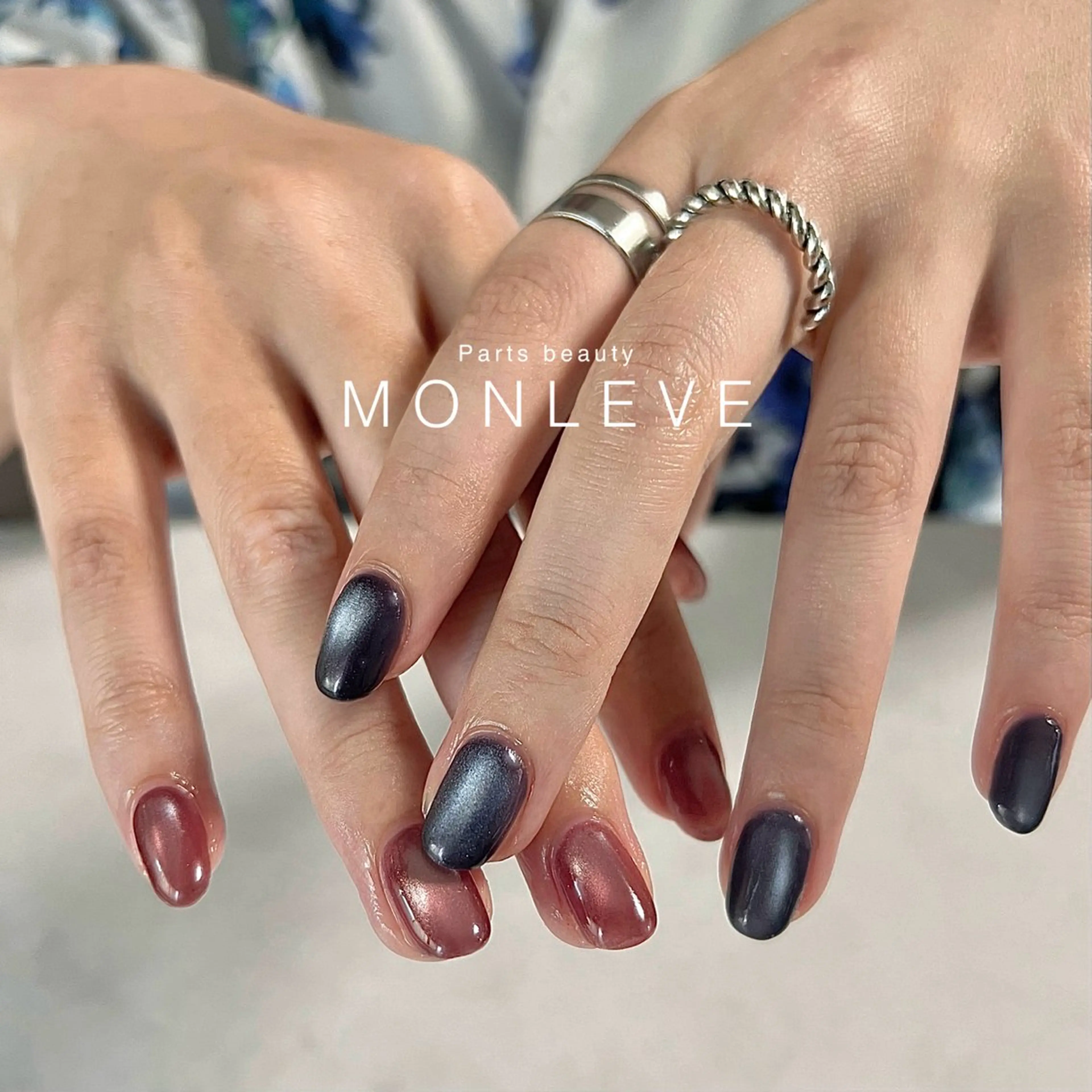 ネイル マグネットネイル Monleve Hiroのネイルデザイン