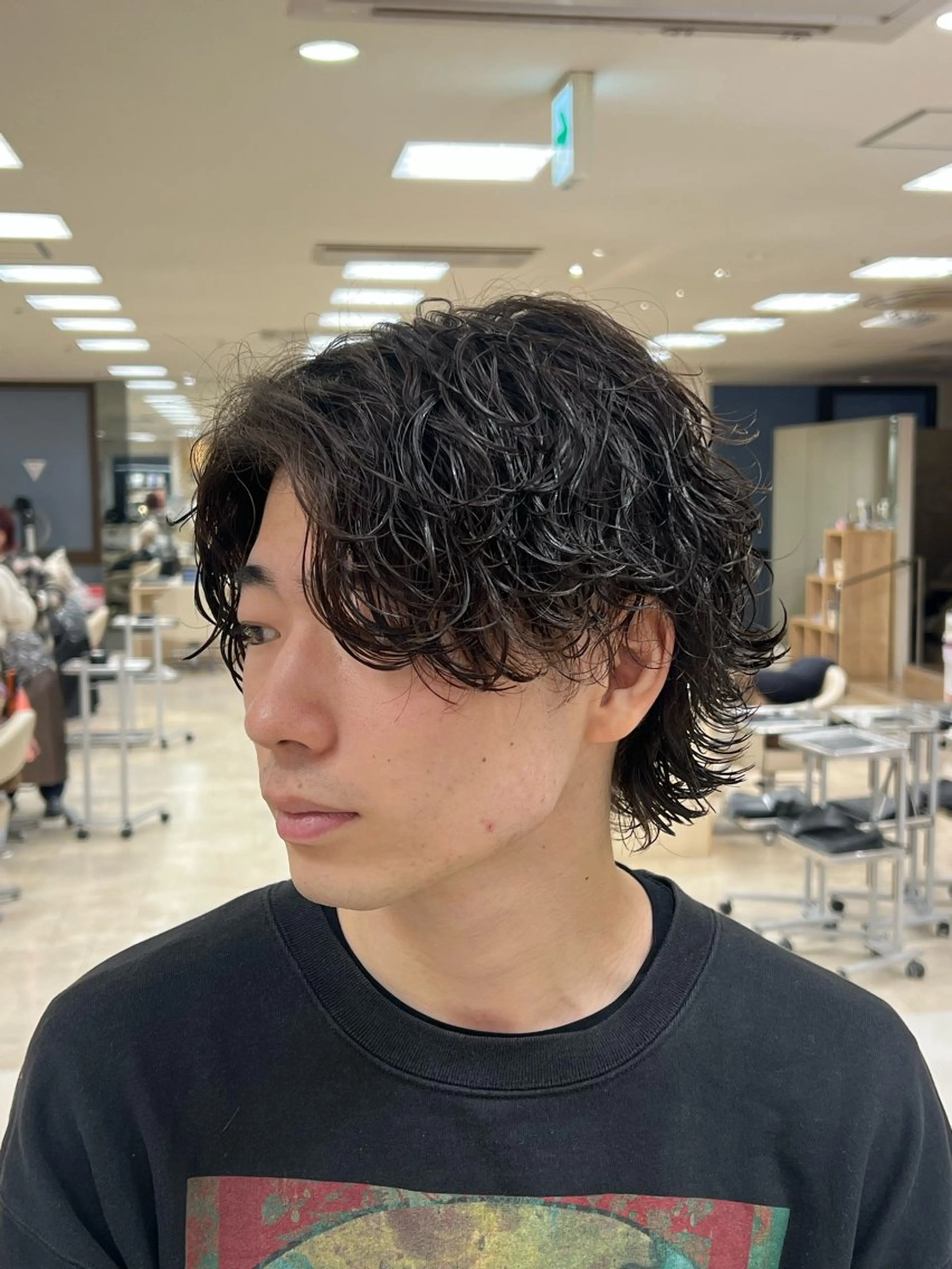 【メンズ限定】カット➕シャドウパーマ🌿‬の写真