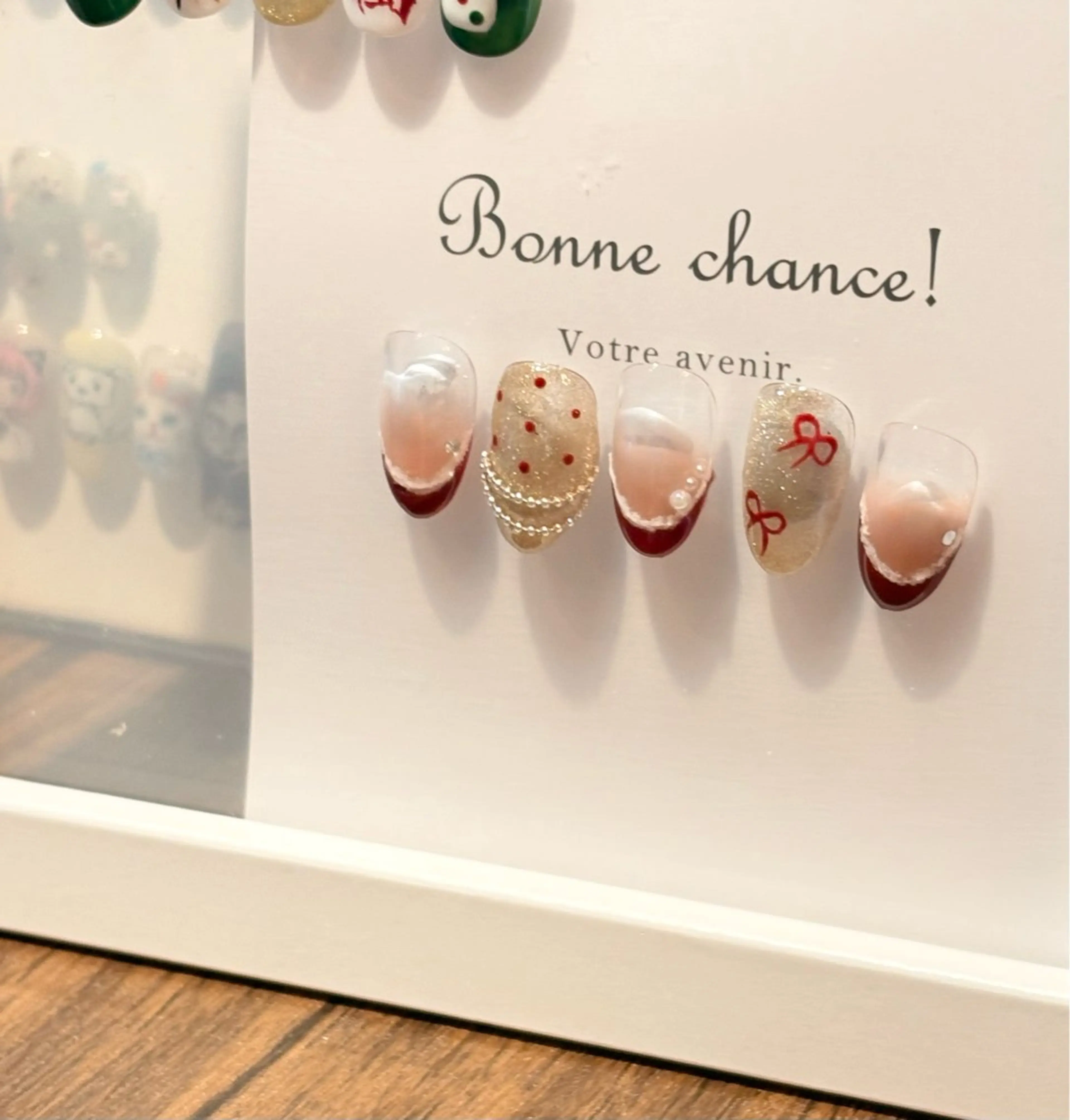 デザインネイルの写真