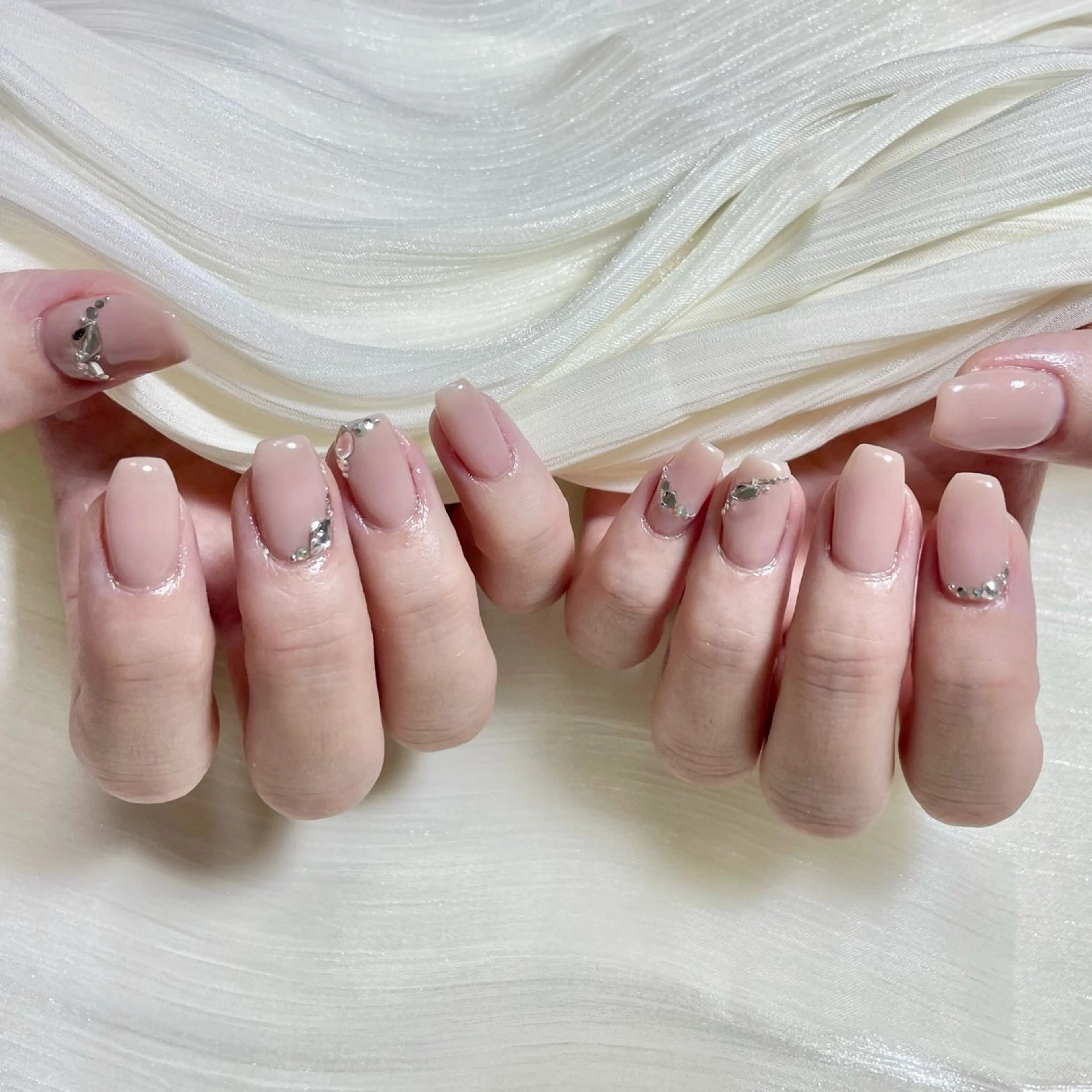 ネイル ハンドネイル By moonネイル 🌷ワンホン/韓国風のネイルデザイン