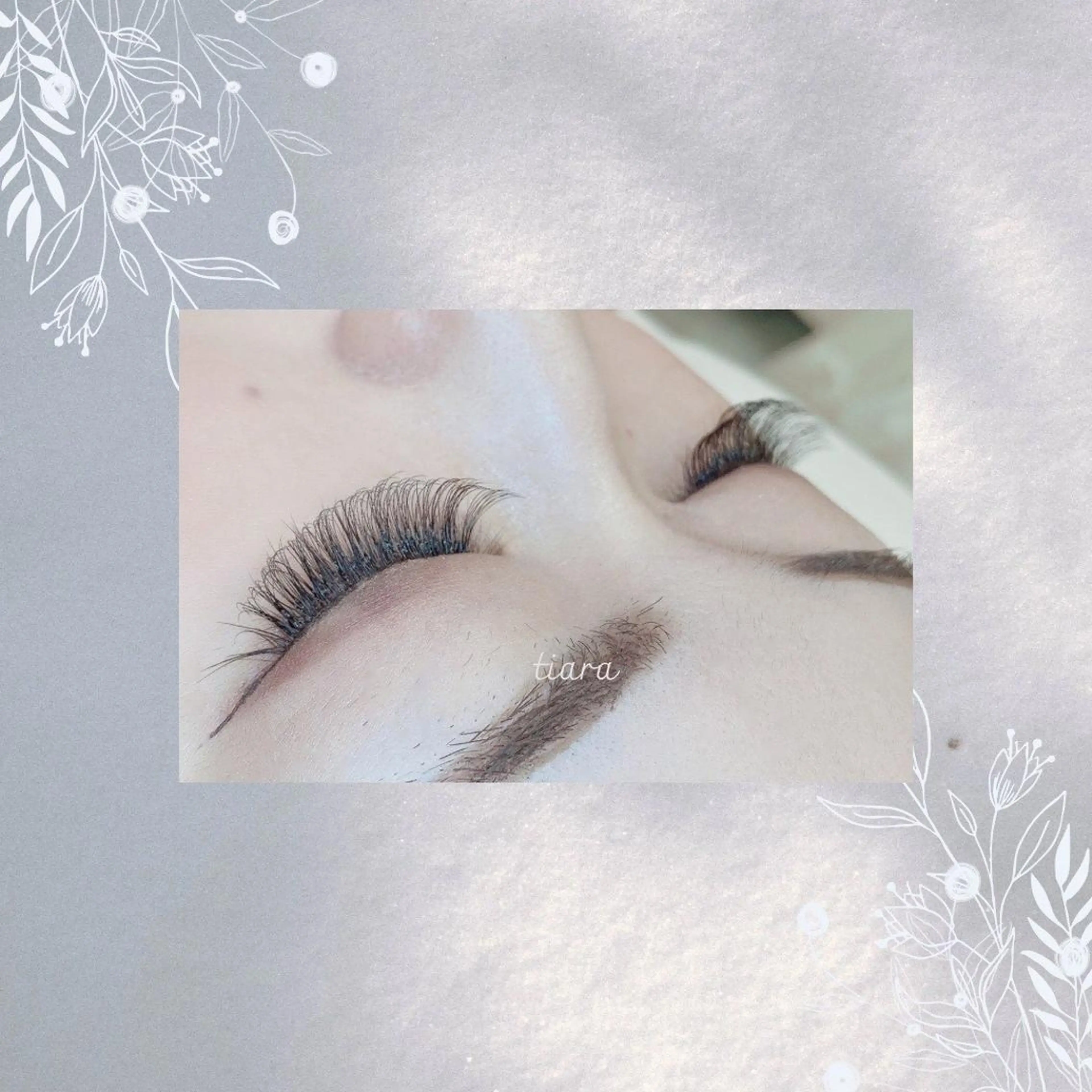 LED 3D フラットボリュームラッシュ300本の写真