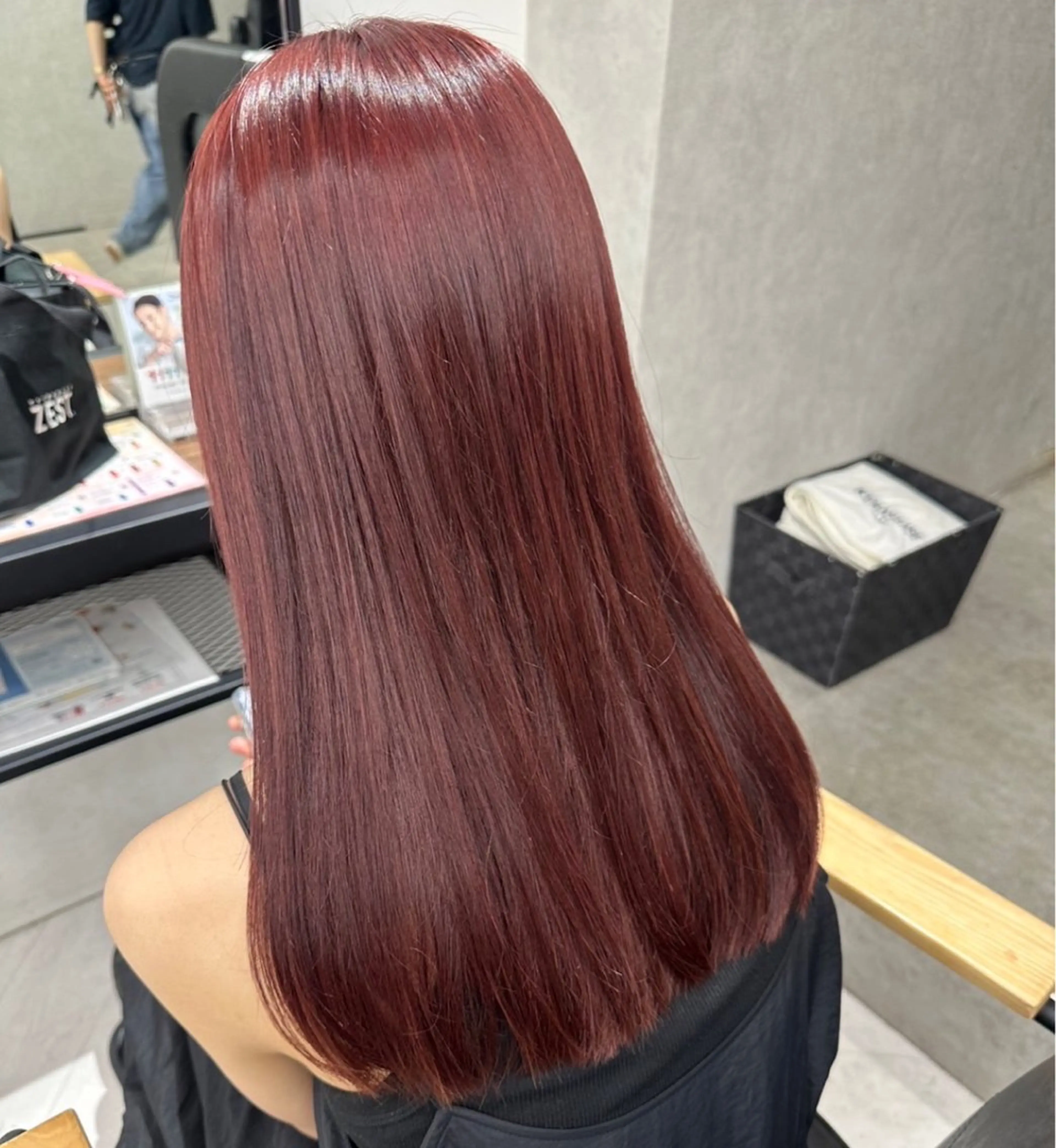 ショート カラー パーマ ヘアアレンジ メンズ トリートメント mona/ ストレートスタイル✨のヘアスタイル