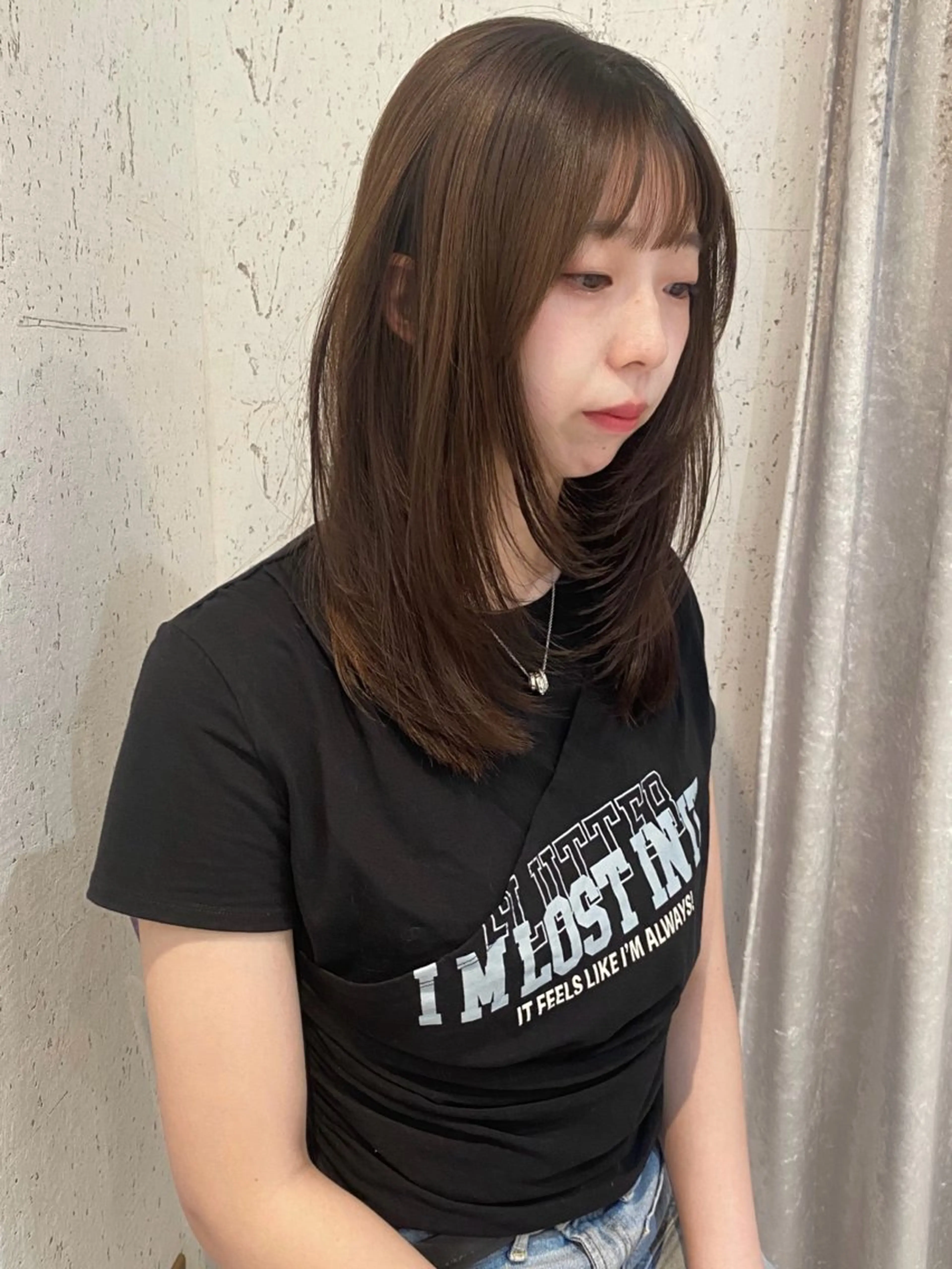 ロング カラー パーマ カット ヘアカラー 縮毛矯正 トリートメント mai / linoah˚✧のヘアスタイル