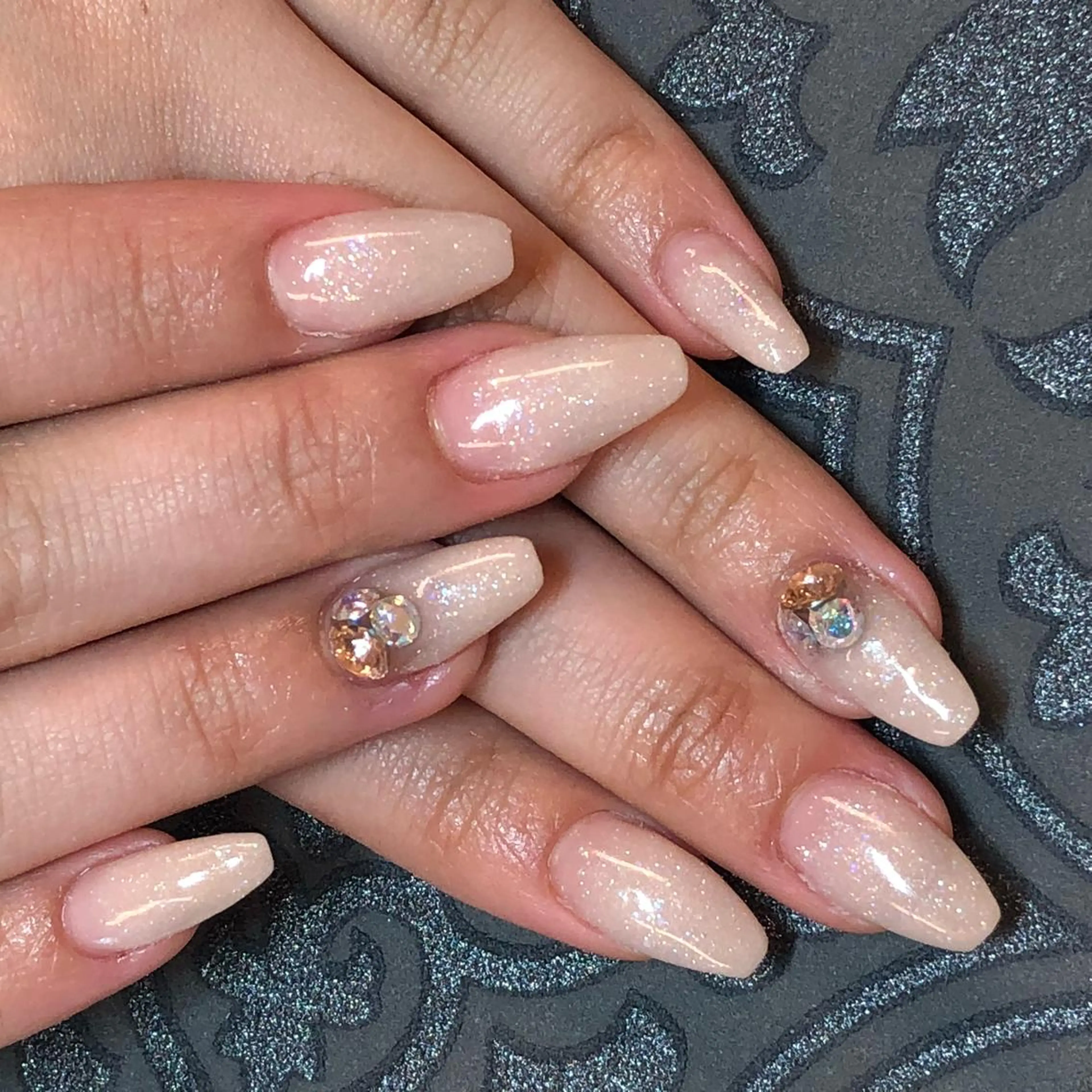 ネイル グラデーション スカルプネイル KIREIE NAILSのネイルデザイン