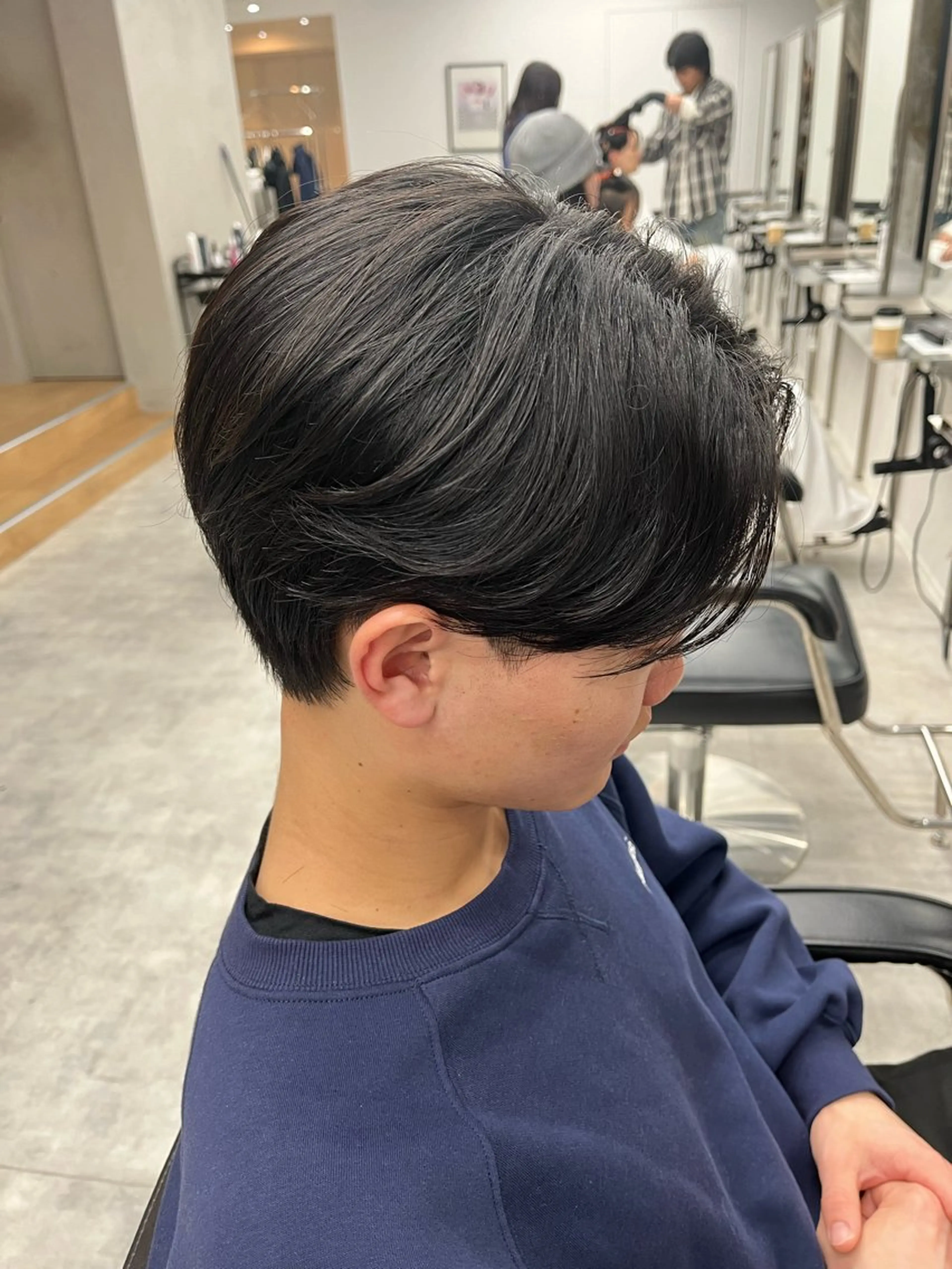 カット+パーマ落としの写真