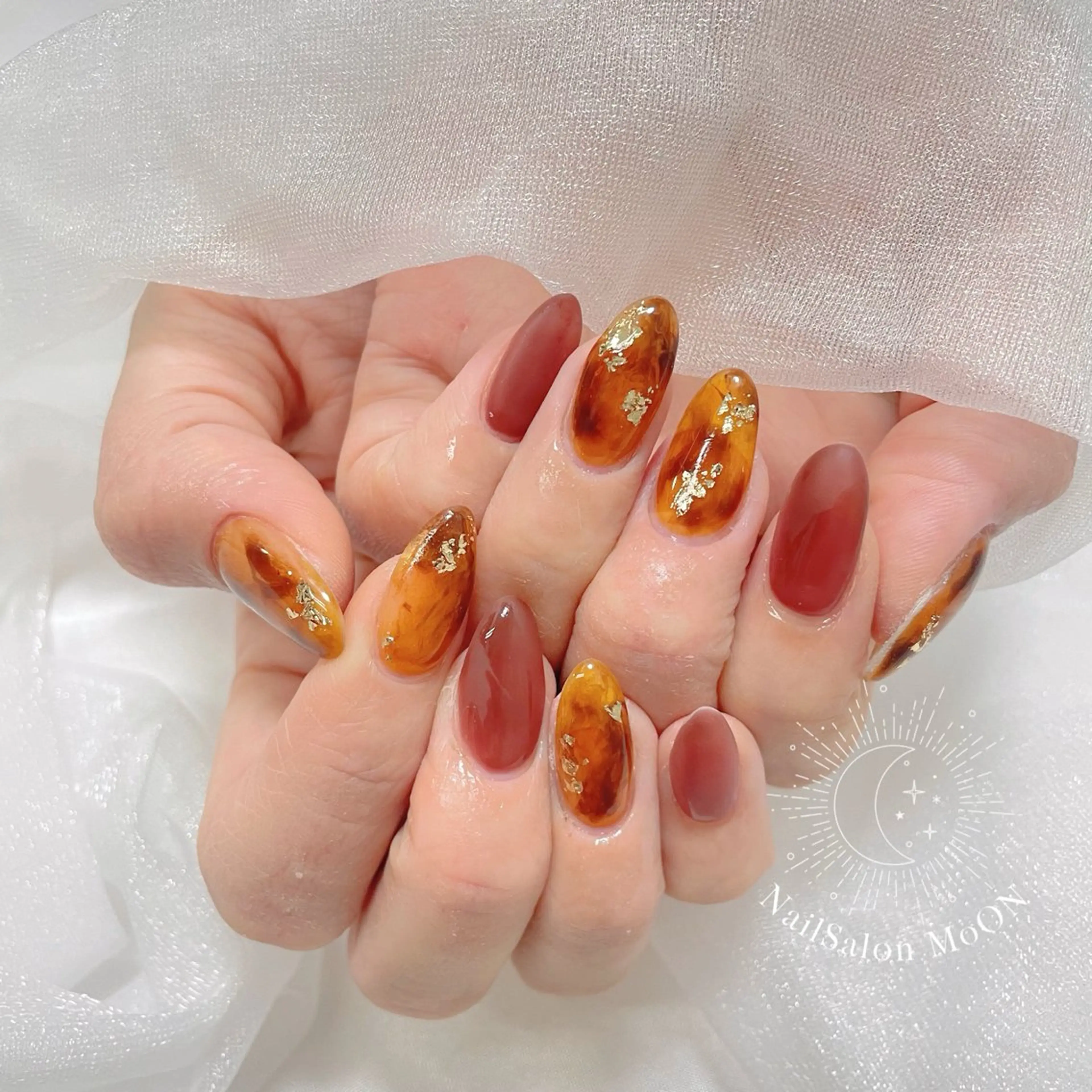 ネイル ハンドネイル ハンドケア MoON...❤︎ MeGuのネイルデザイン