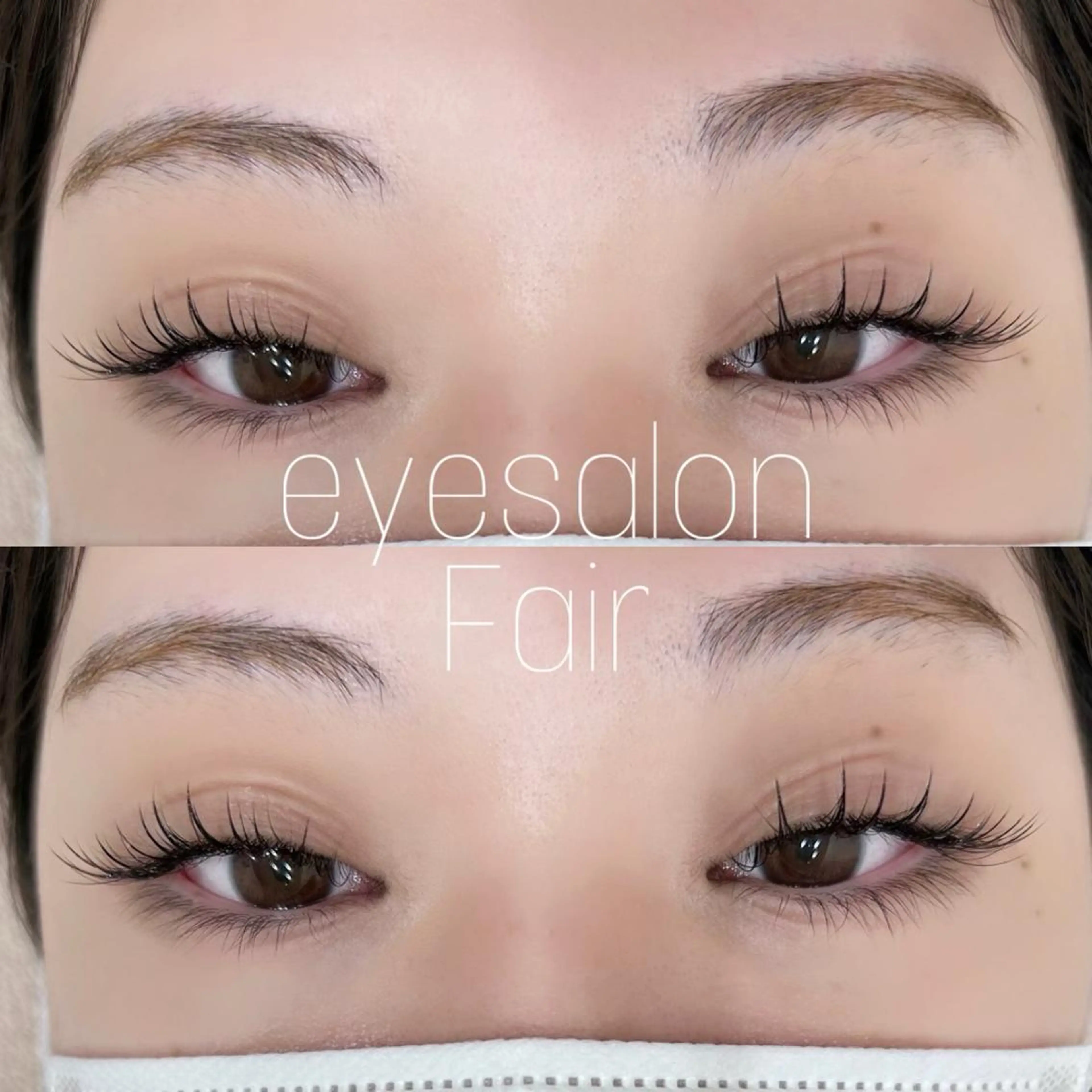 🧸パリエク　本数60​〜​130本🧸❣️パリジェンヌの上からエクステをお付けさせていただいてますの写真