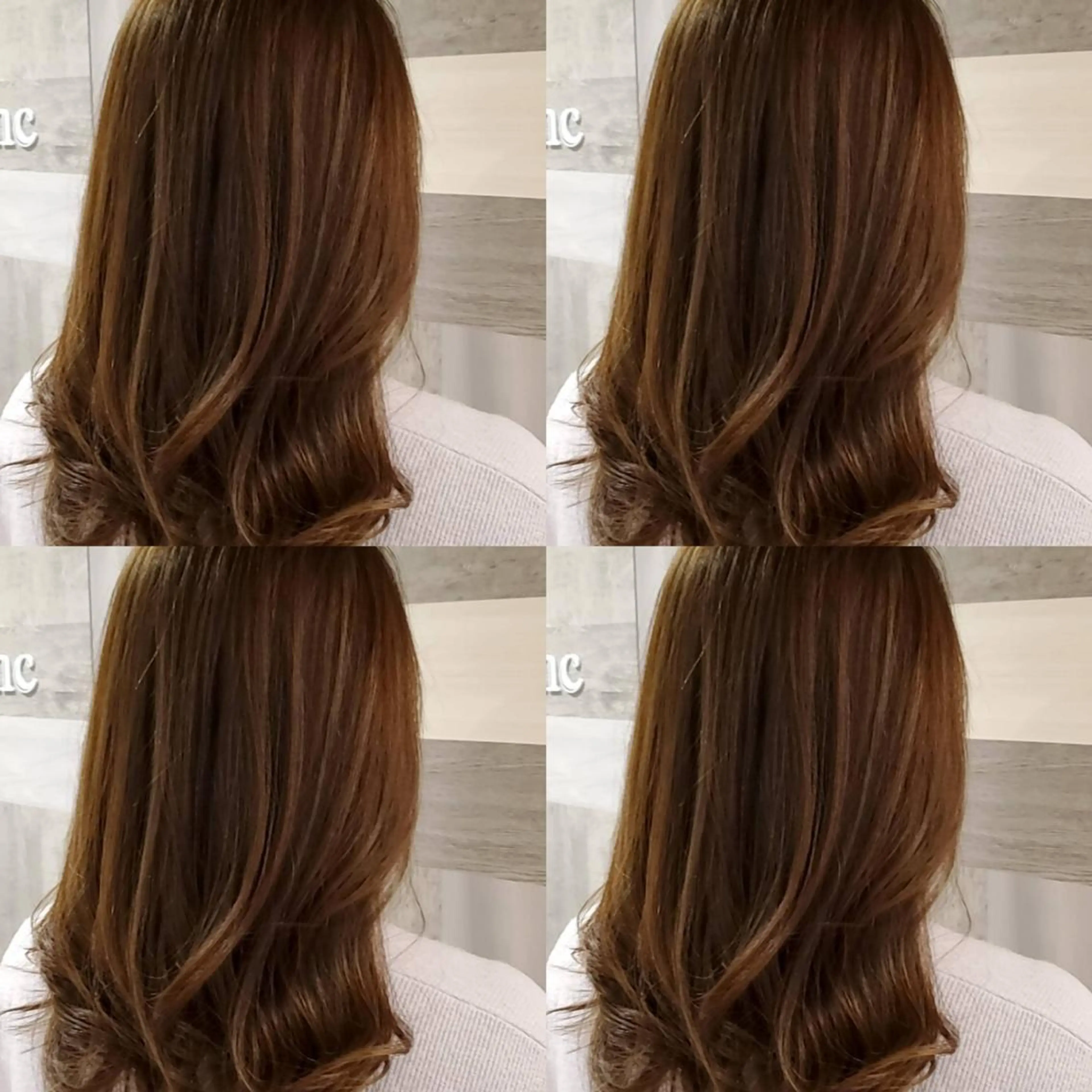 セミロング 韓国風ヘア Lag.銀座 🌺ゆいのヘアスタイル