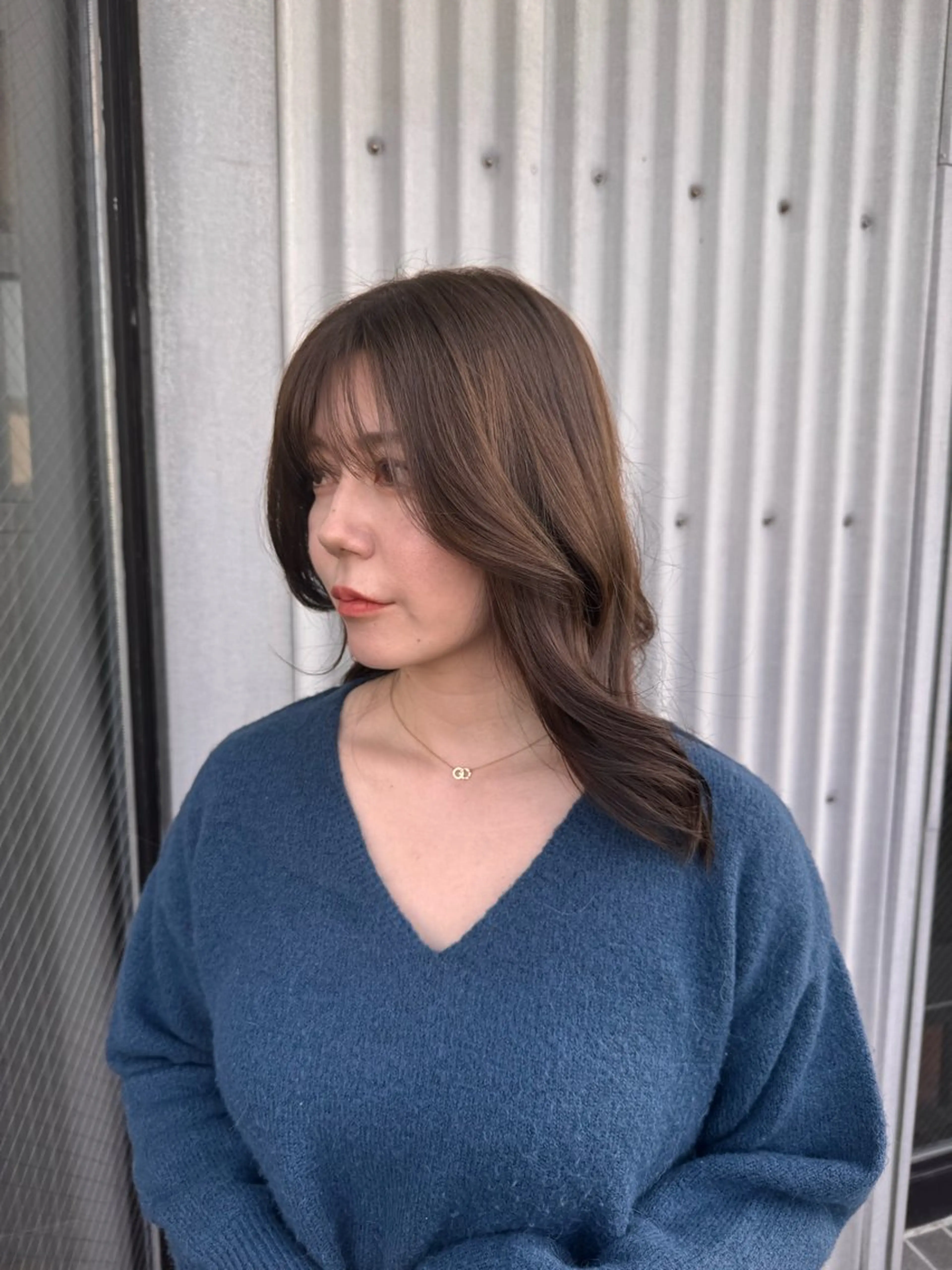 カラー sora/ 暖色カラー🌷のヘアスタイル