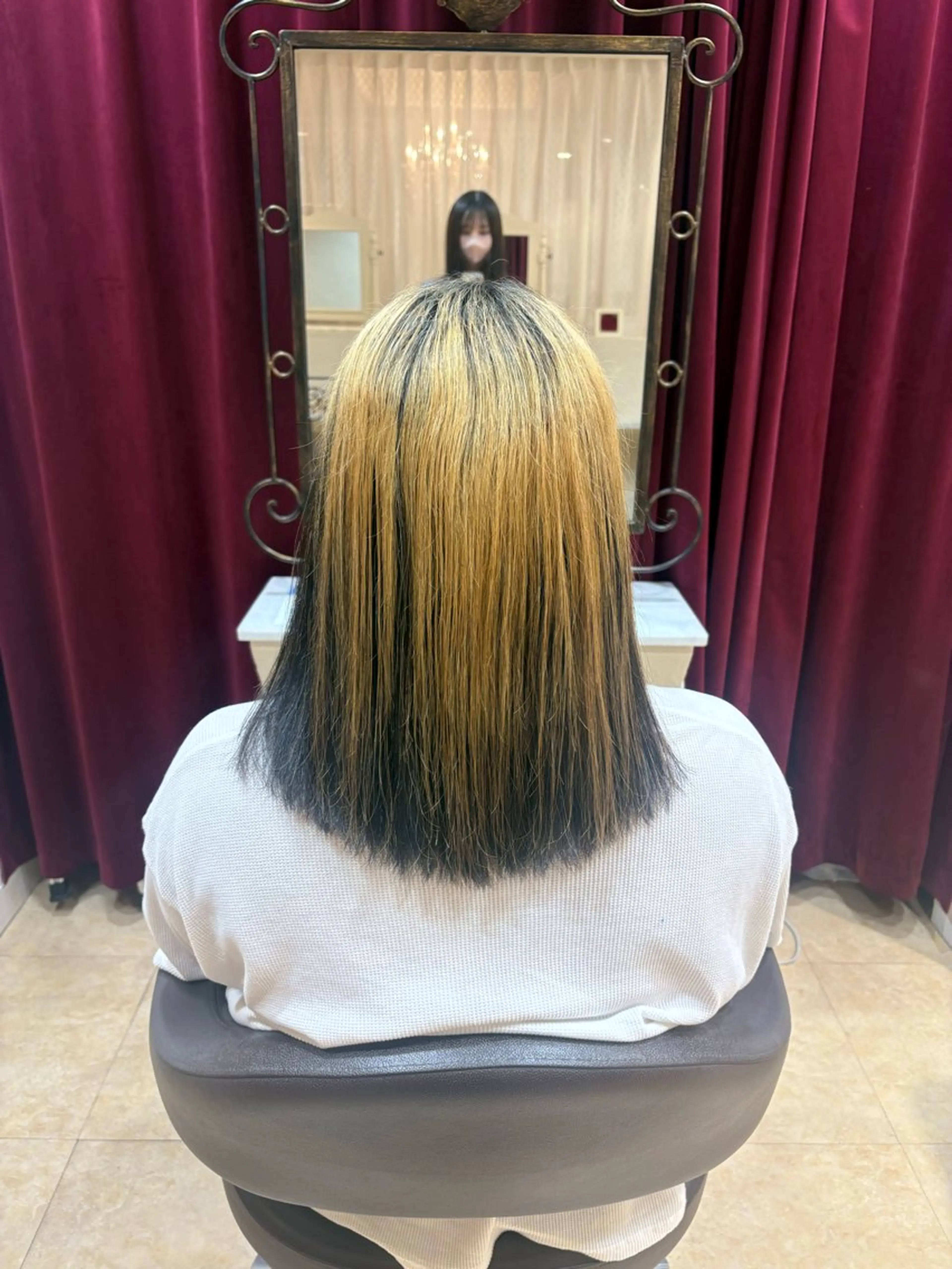 ミディアム 水村 菜々美のヘアスタイル