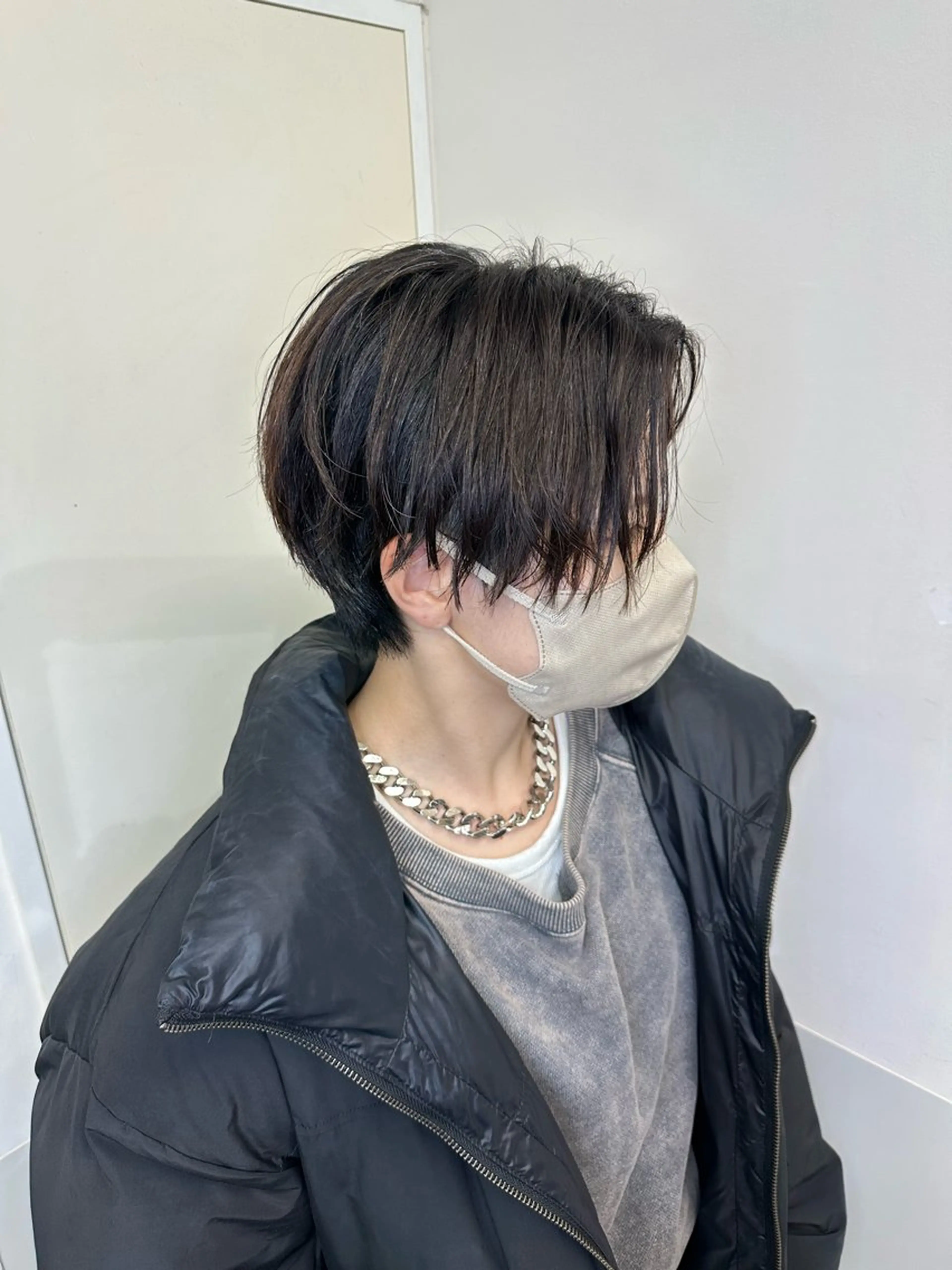 ショート カラー カット パーマ トリートメント 女性が憧れる ショート/角田愛和のヘアスタイル