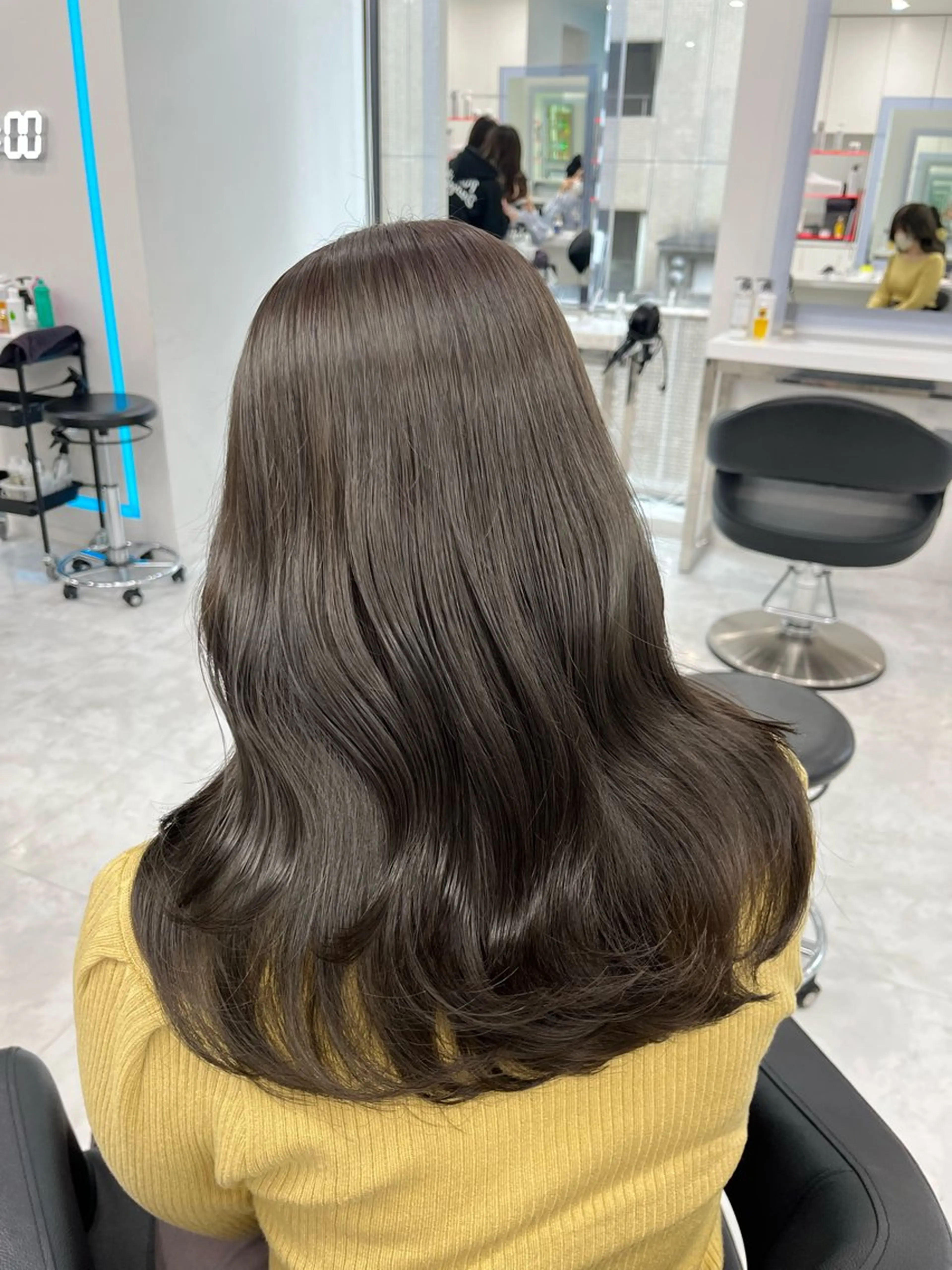 ロング カラー 表参道/透明感カラー /暗髪/ジュキヤのヘアスタイル