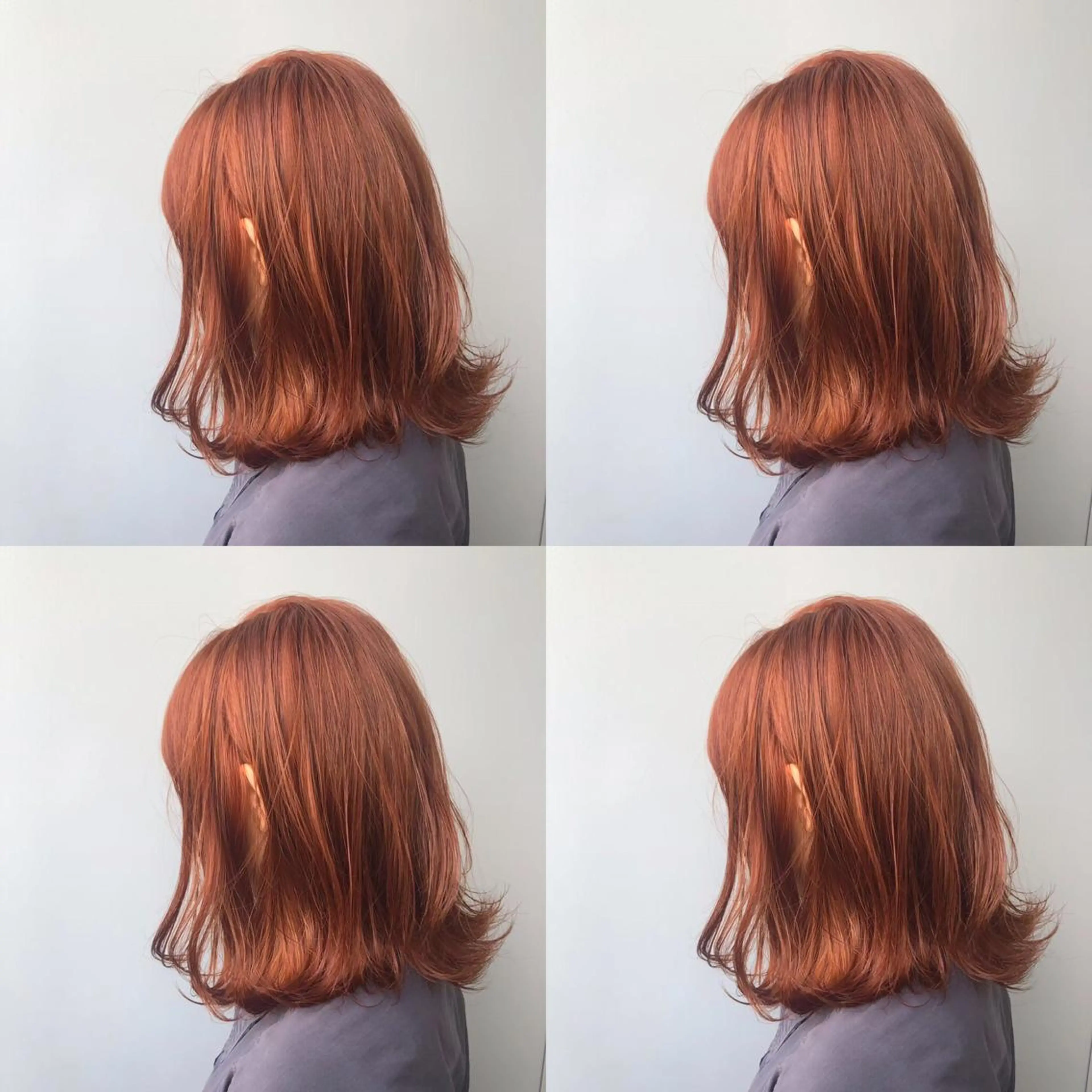 ミディアム カラー EGO所属・EGO Top stylistのヘアスタイル