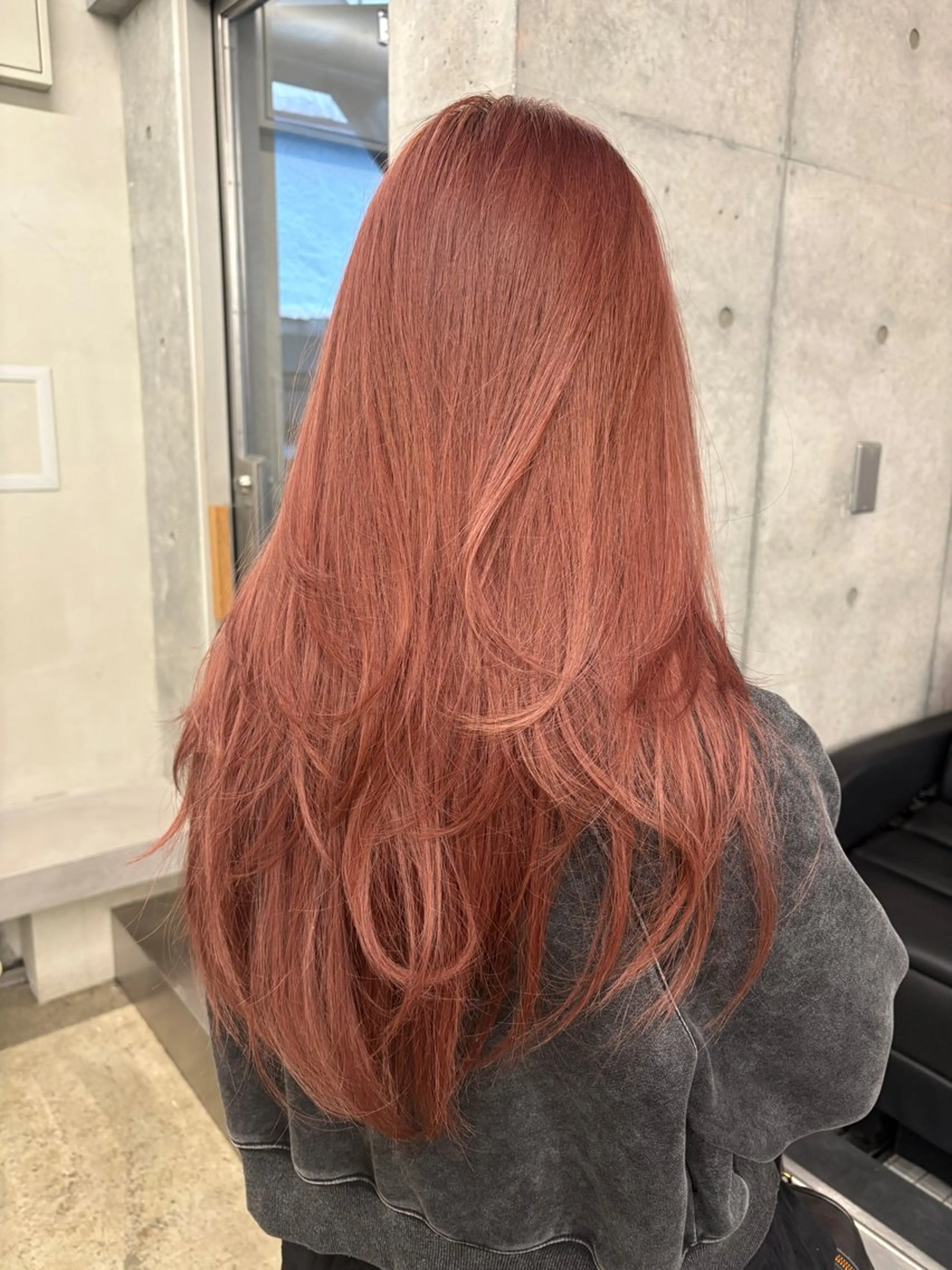 ロング カラー カット ヘアカラー トリートメント yuuna/ ハッシュカット🎀のヘアスタイル