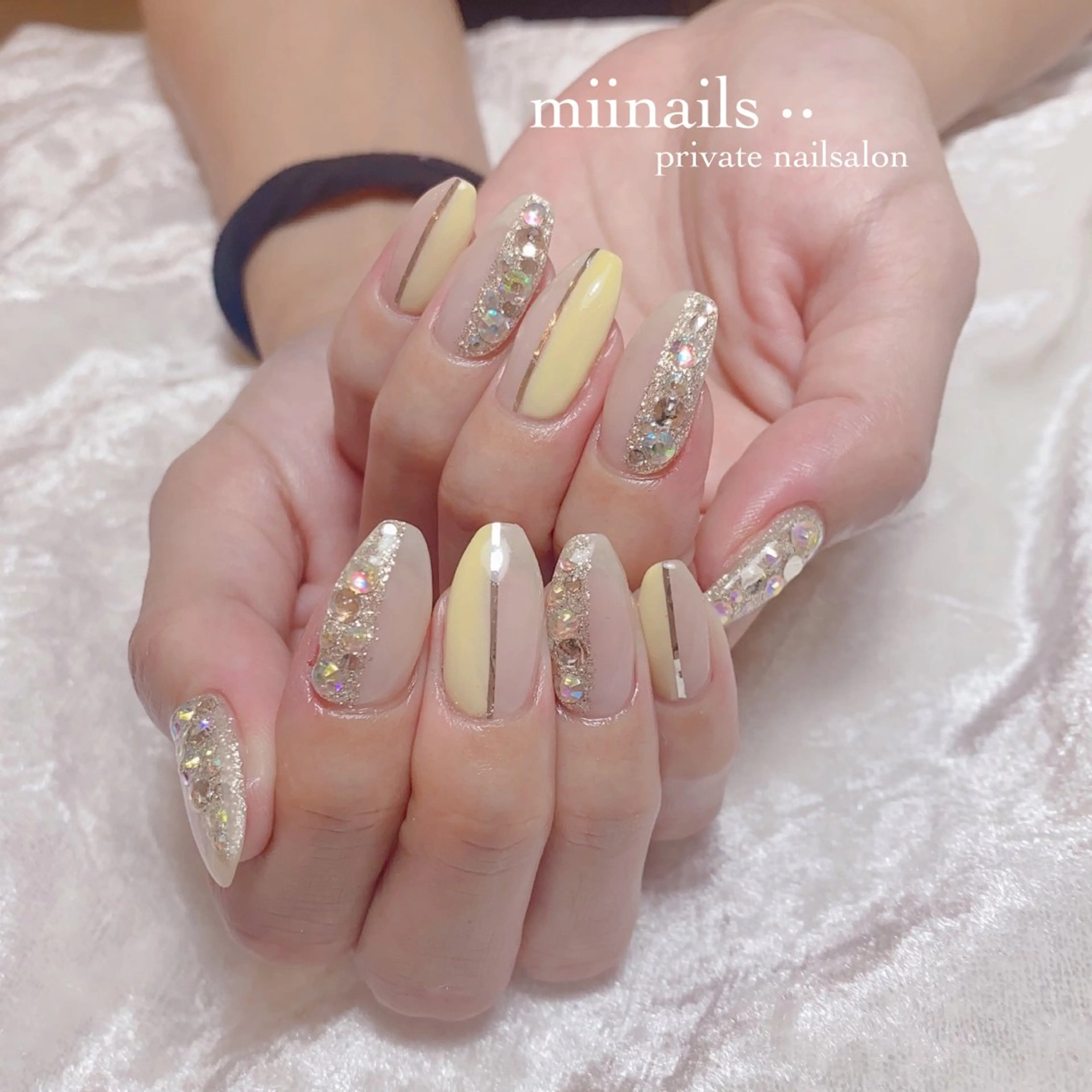 ネイル 韓国ネイル ワンホンネイル ハンドネイル nailsalon miinailsのネイルデザイン