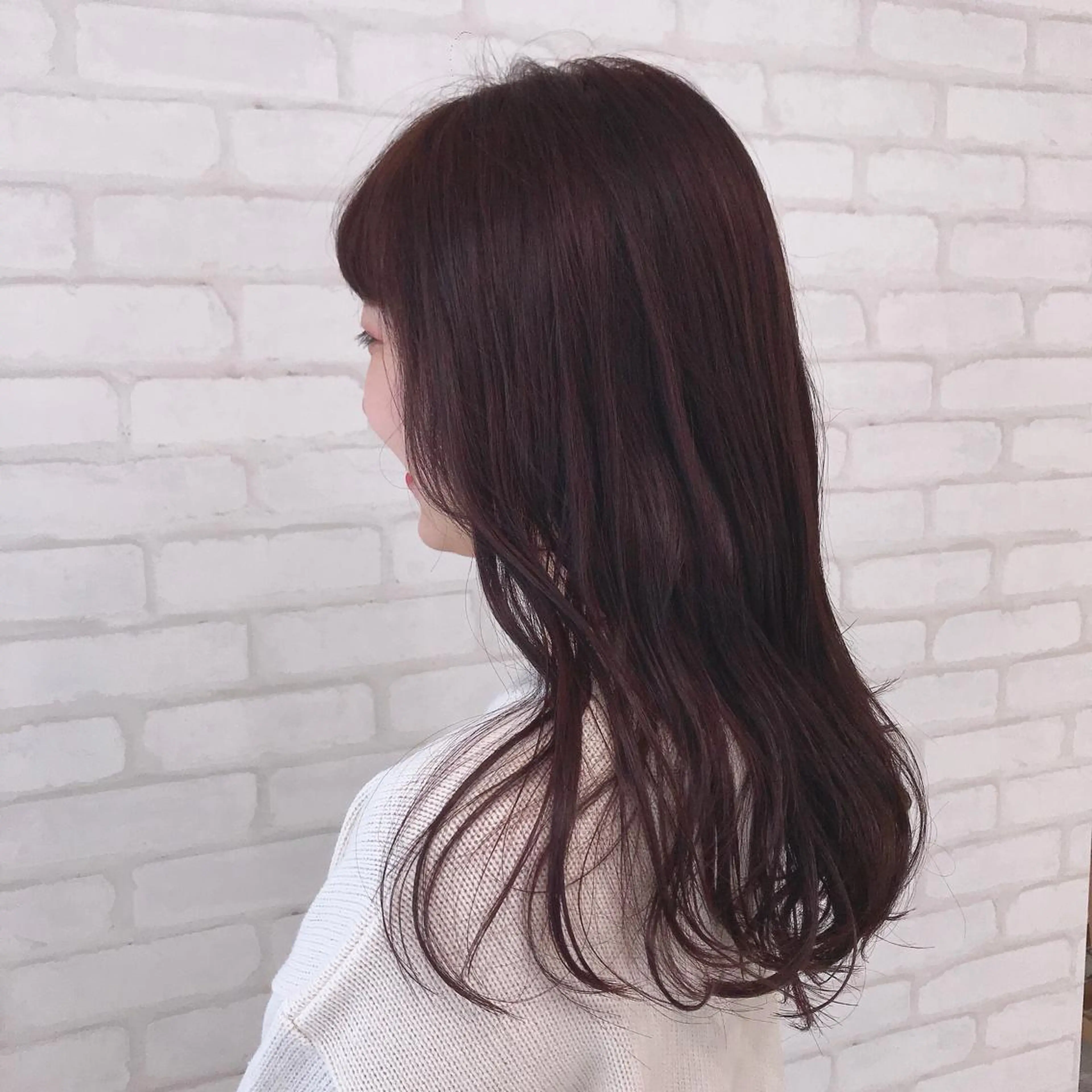 セミロング カラー abilita AZUSAのヘアスタイル