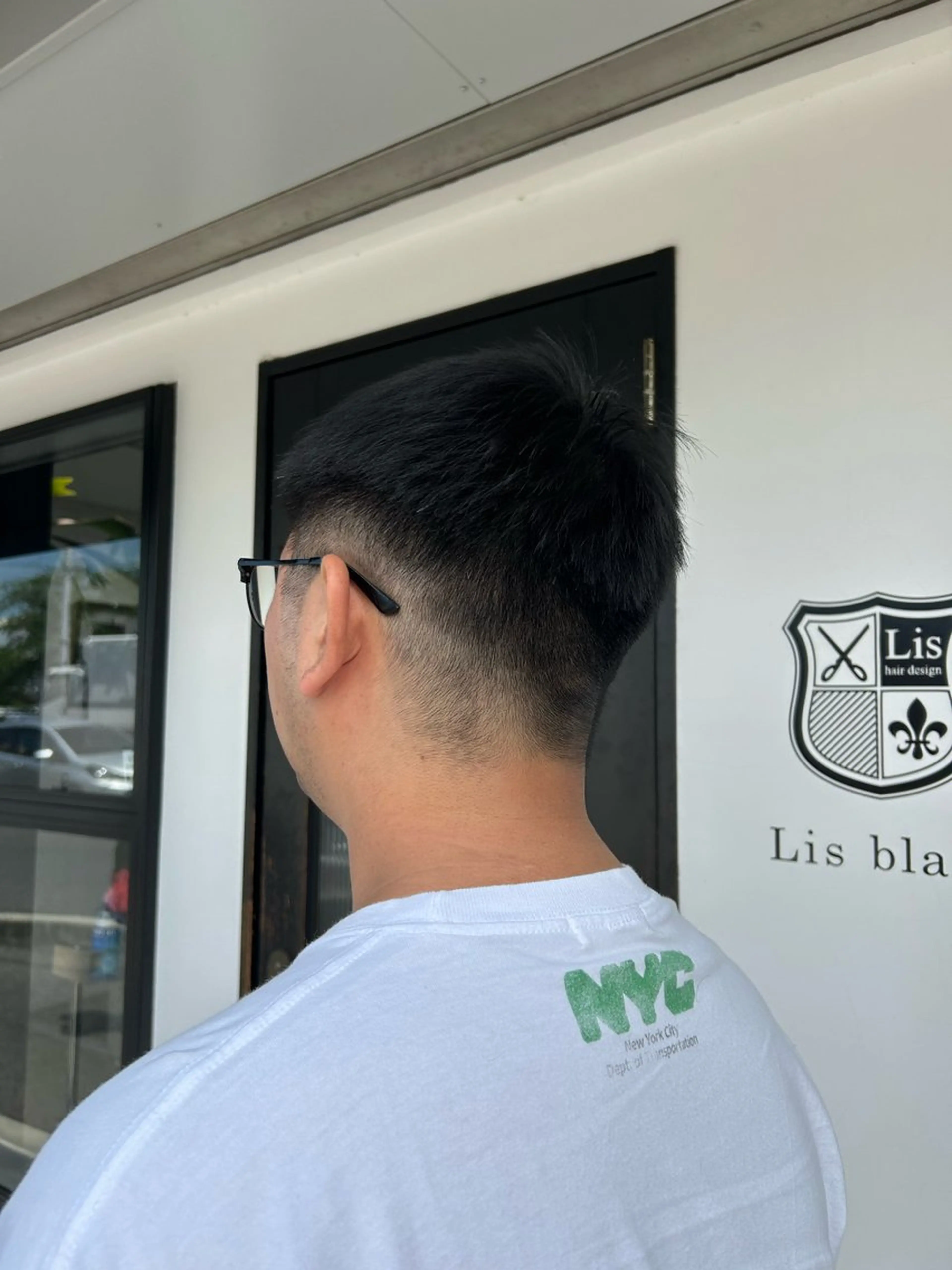 メンズ フェードカット Lis blanc所属・しみずゆさ/所沢 モデル様募集中🤍のヘアスタイル