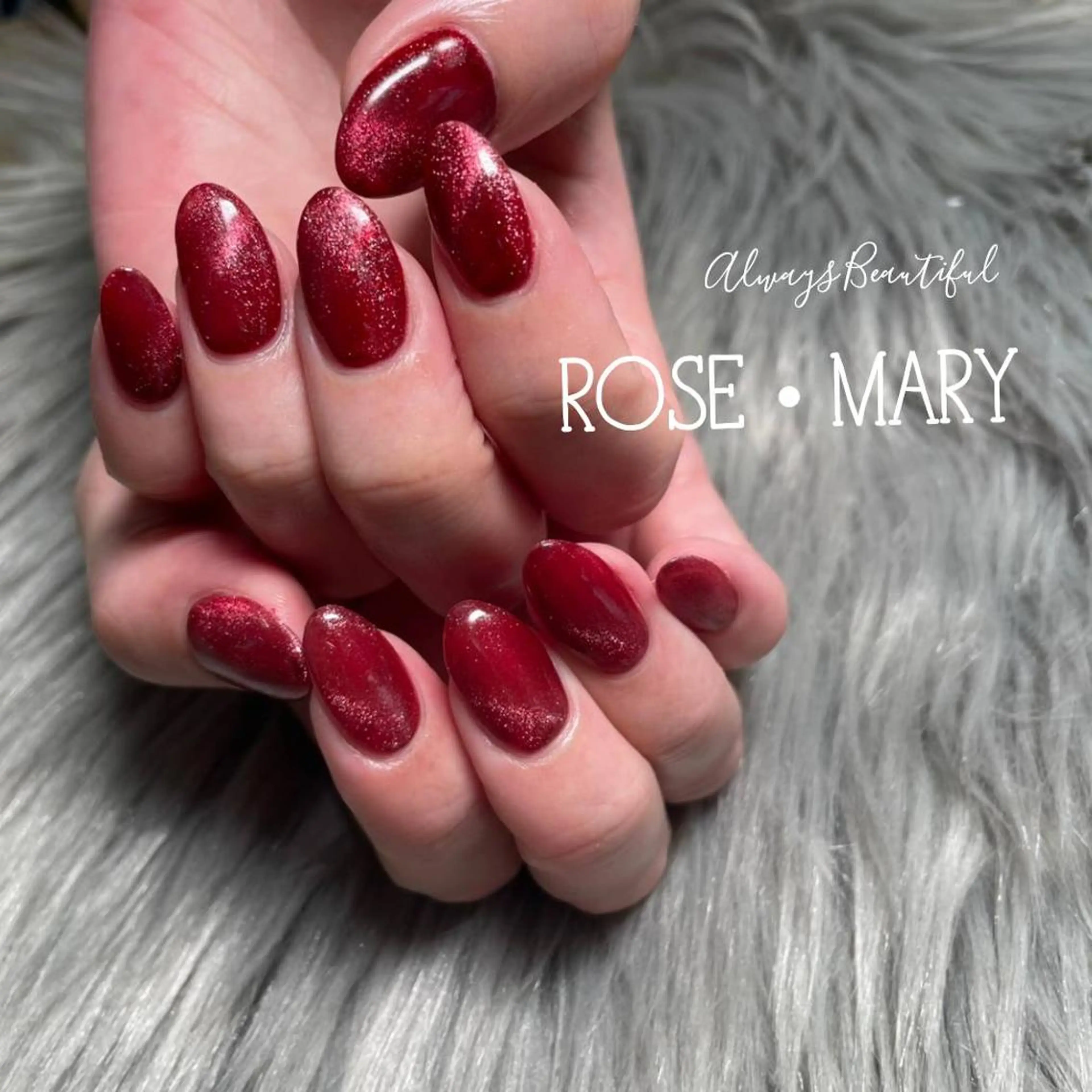 ネイル ハンドネイル ROSE・ MARY 鈴木のネイルデザイン