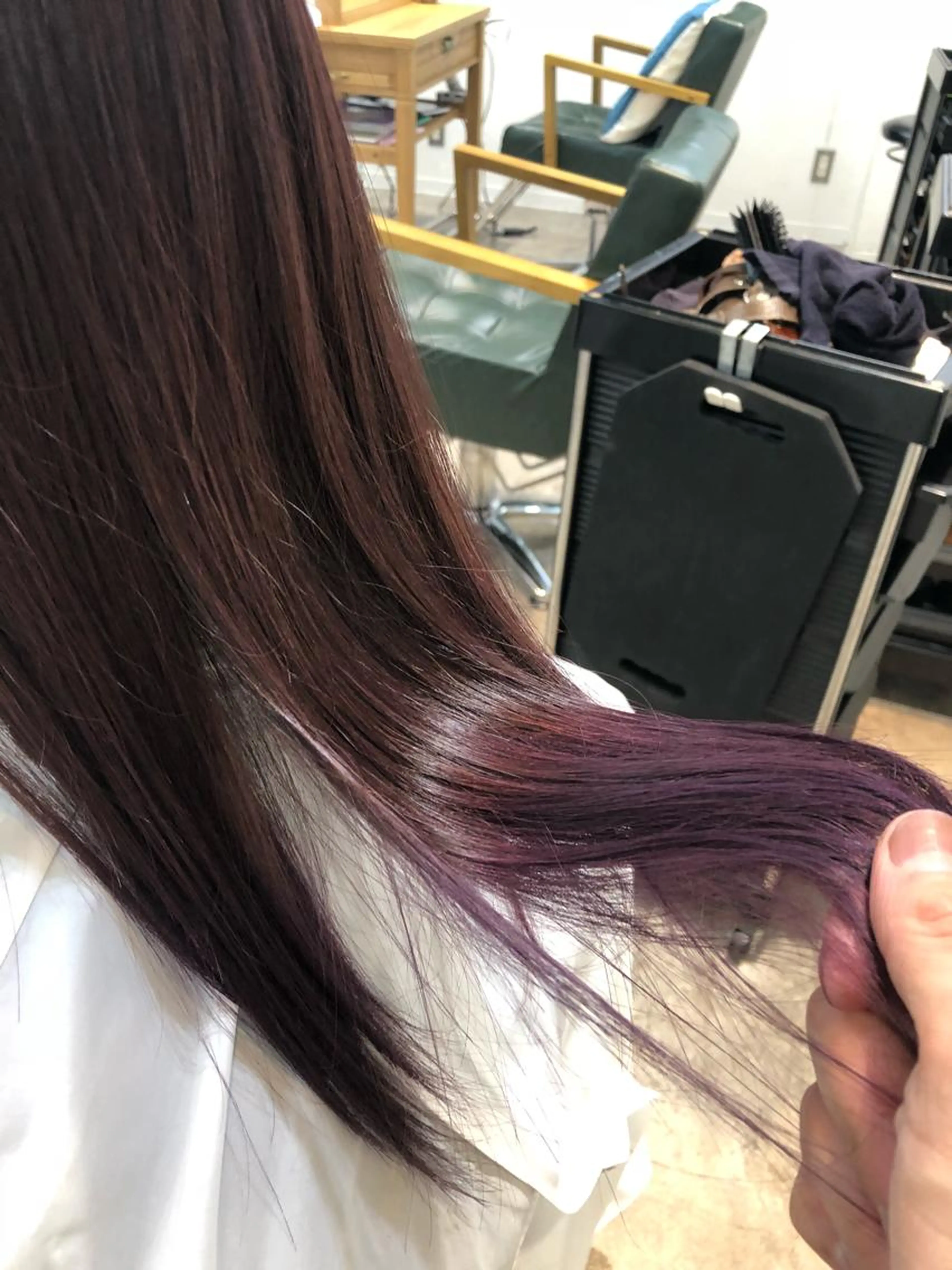 【U25割】カット&イヤリングカラー & 2STEPトリートメントの写真