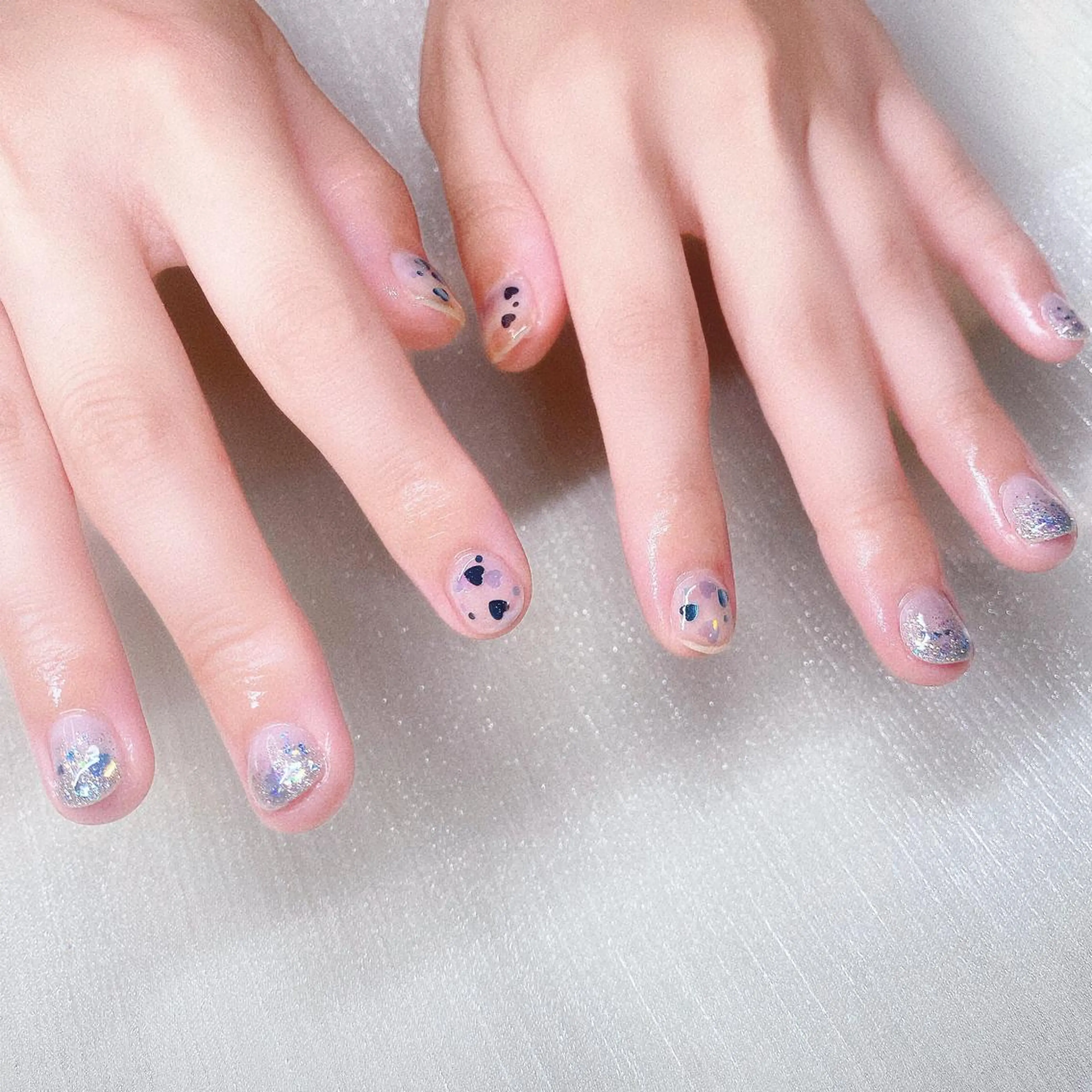 ネイル 長さ出し ハンドネイル Nailist SUZU所属・Nailist suzuのネイルデザイン