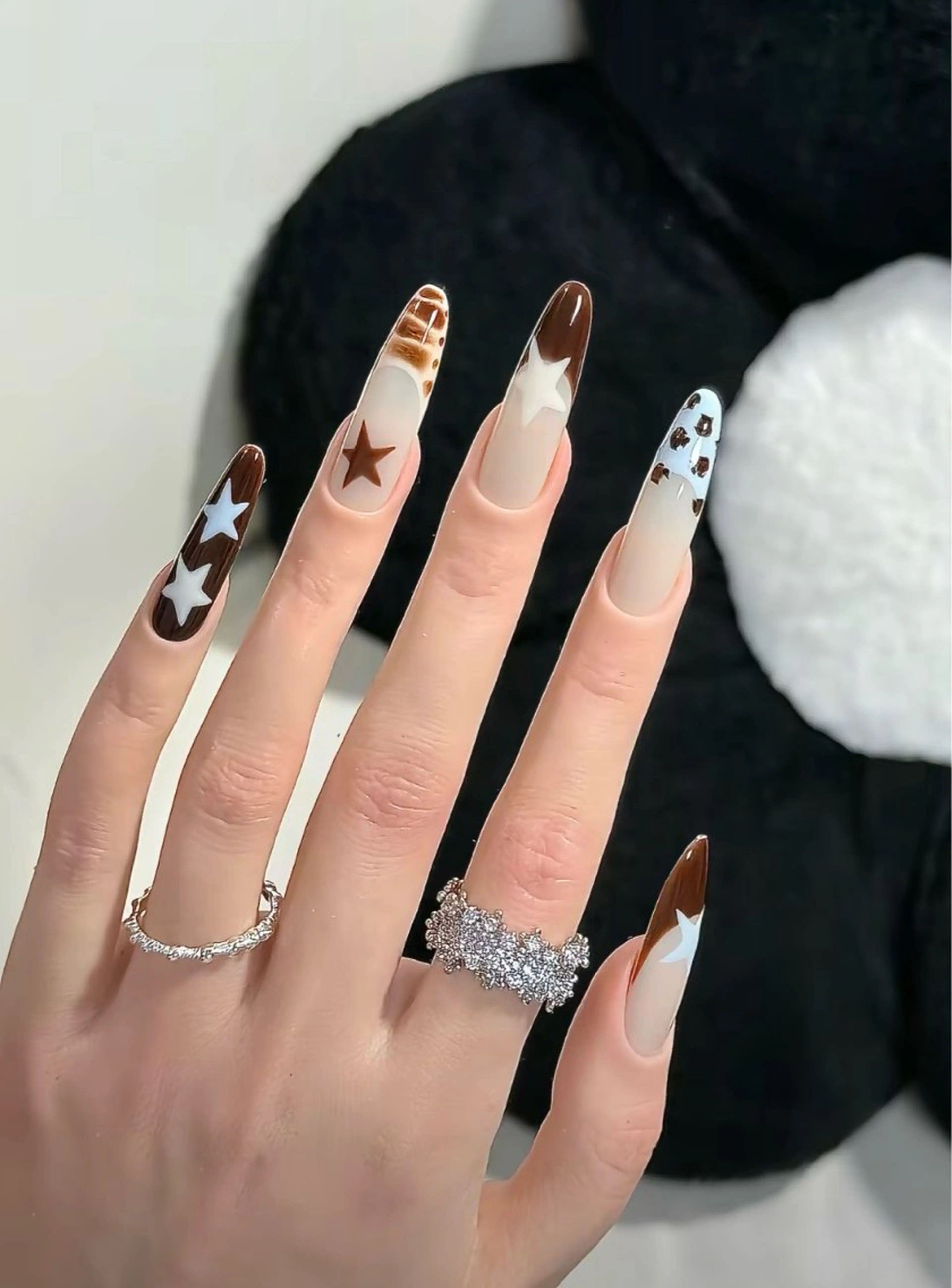 【ハンド】🩵ྀི持ち込みデザインの写真