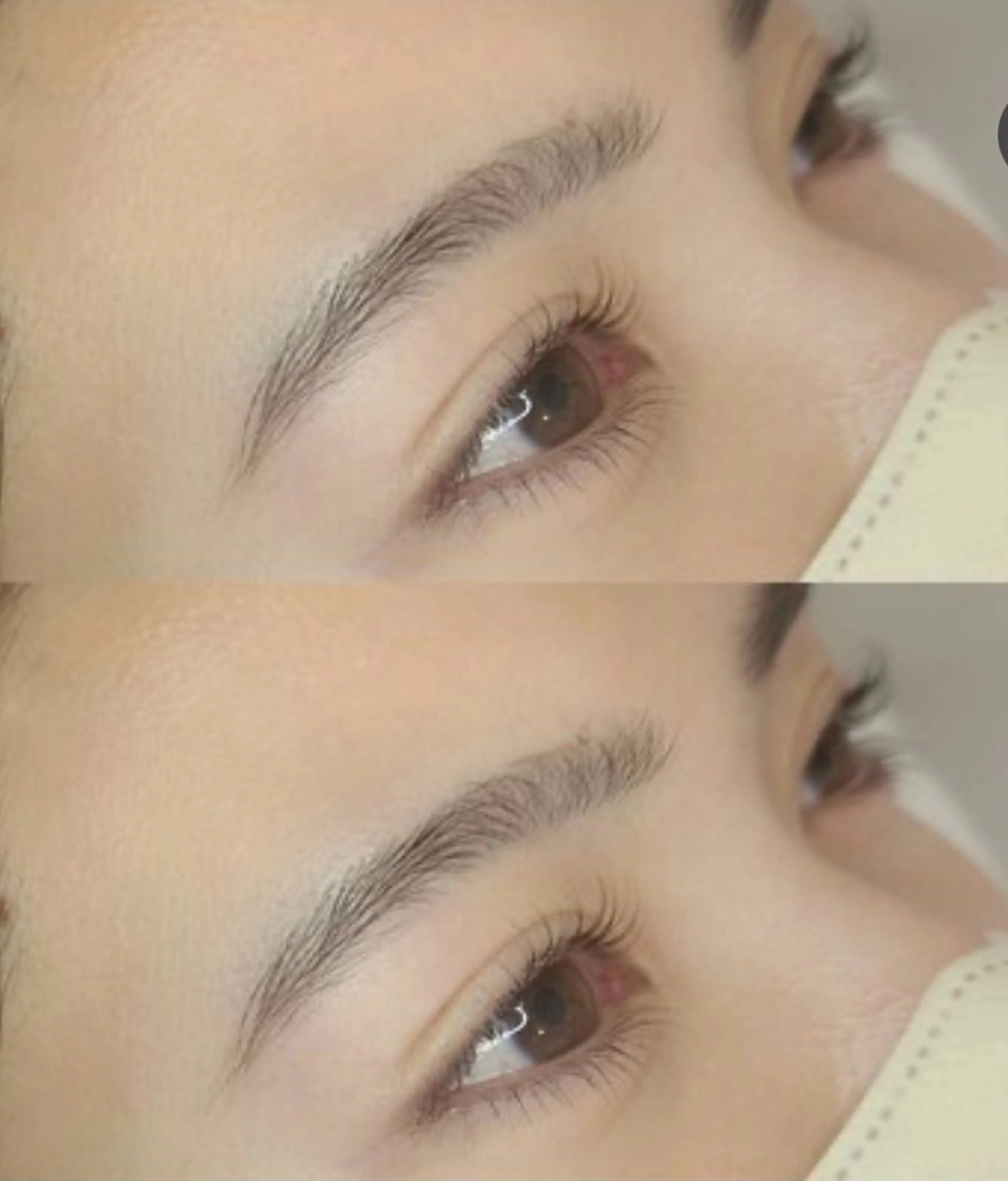 マツエク・マツパ 下まつげエクステ 一重×まつ毛パーマ マツパ Starry  Lash所属・StarryLash Emiの眉毛・アイブロウイメージ