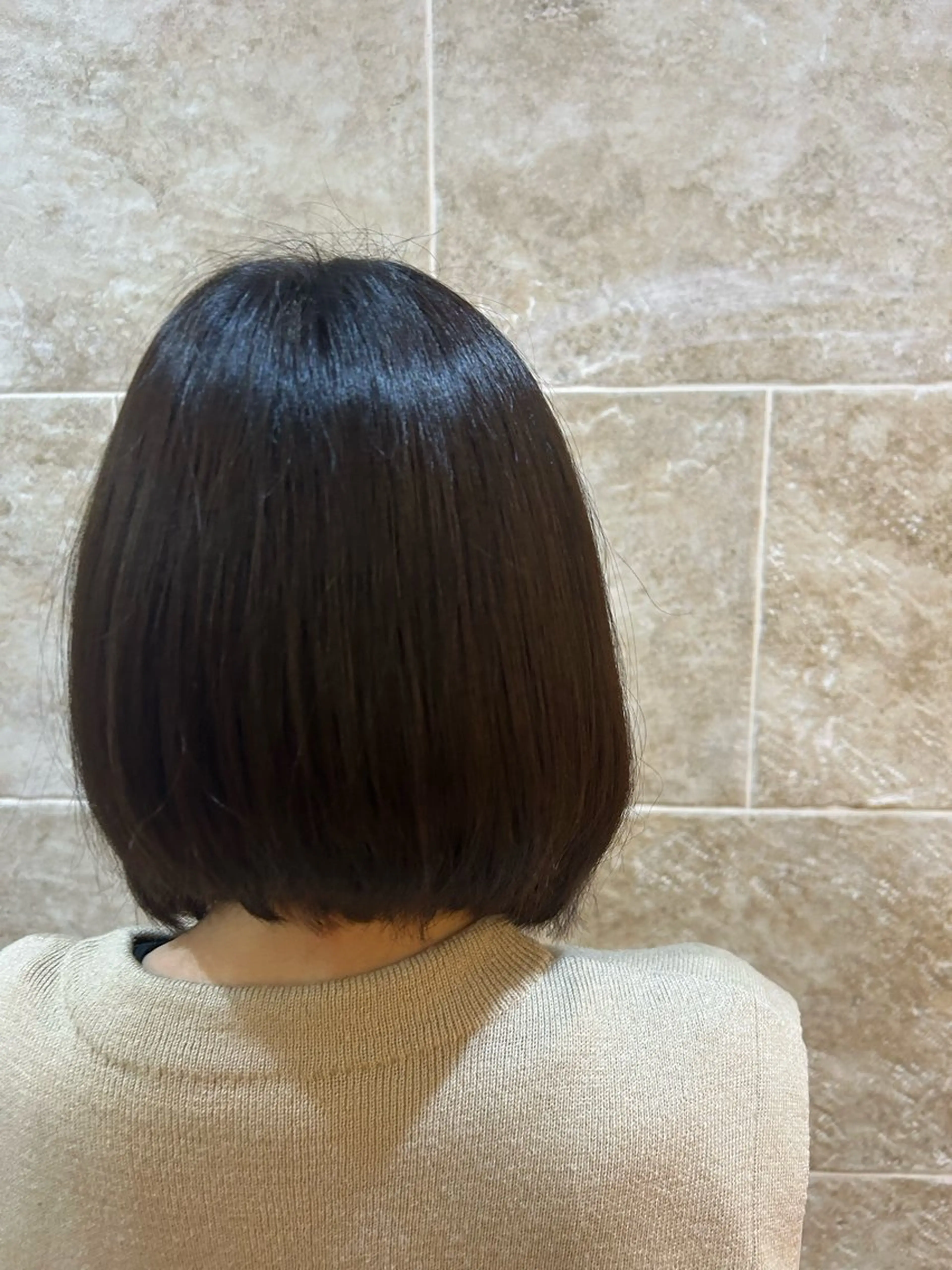 ショート カラー ブラウンカラー 長田 有紗のヘアスタイル