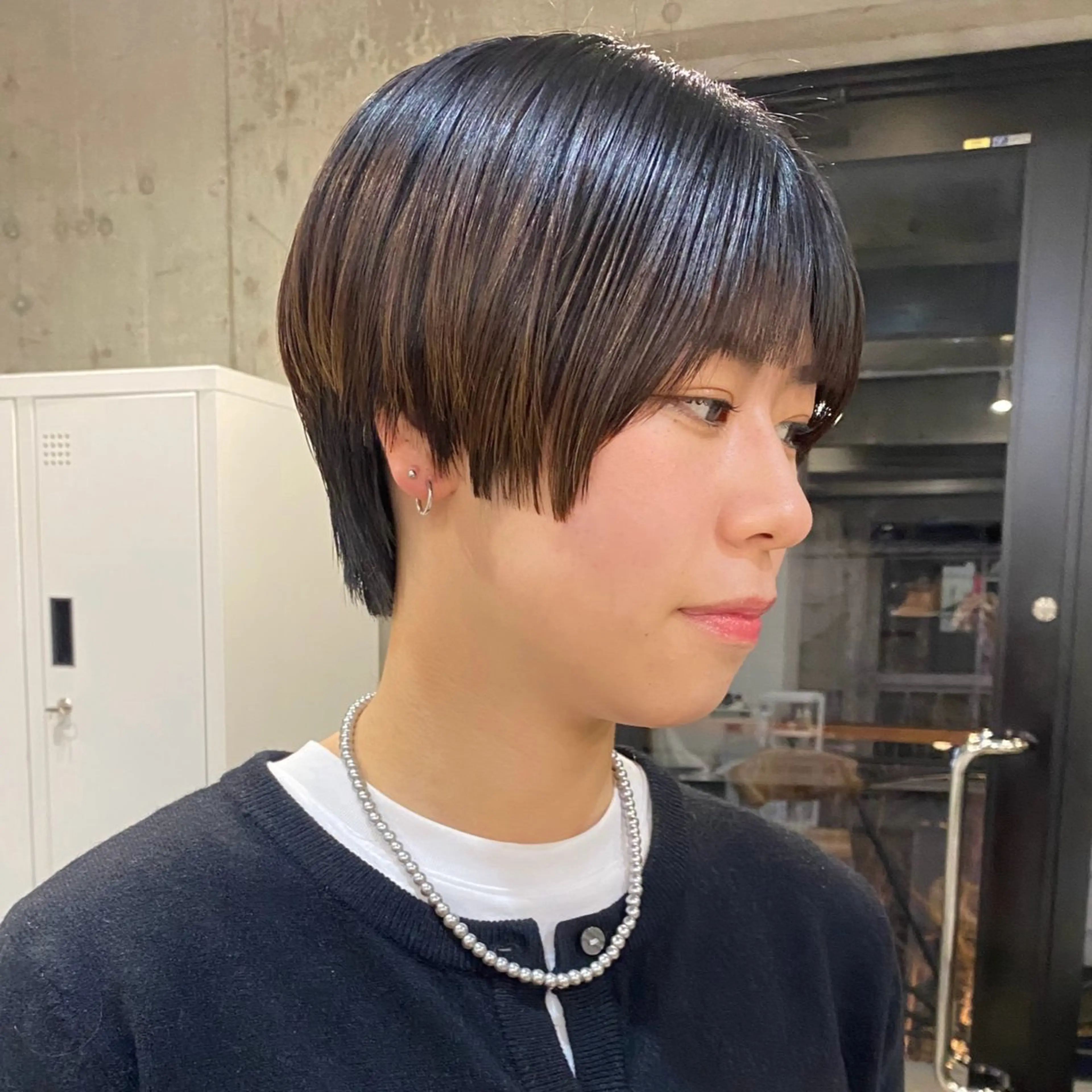 ショート ハンサムショート ショートヘア SOIE  OMOTESANDO所属・ショートカット kyokaのヘアスタイル