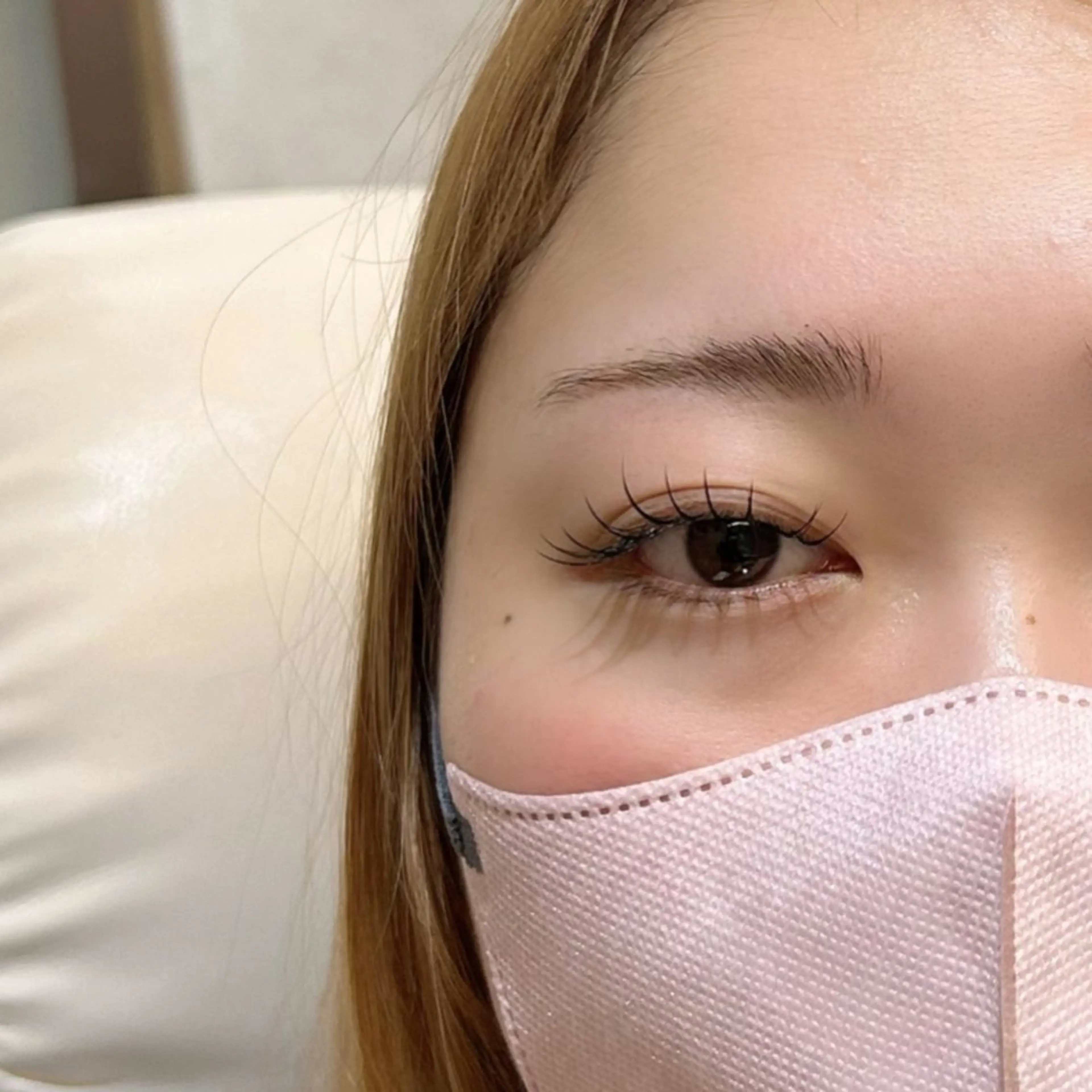 マツエク・マツパ 束感まつ毛 束感まつ毛／艶カラー おがたゆうか🎀‎のマツエク・マツパデザイン