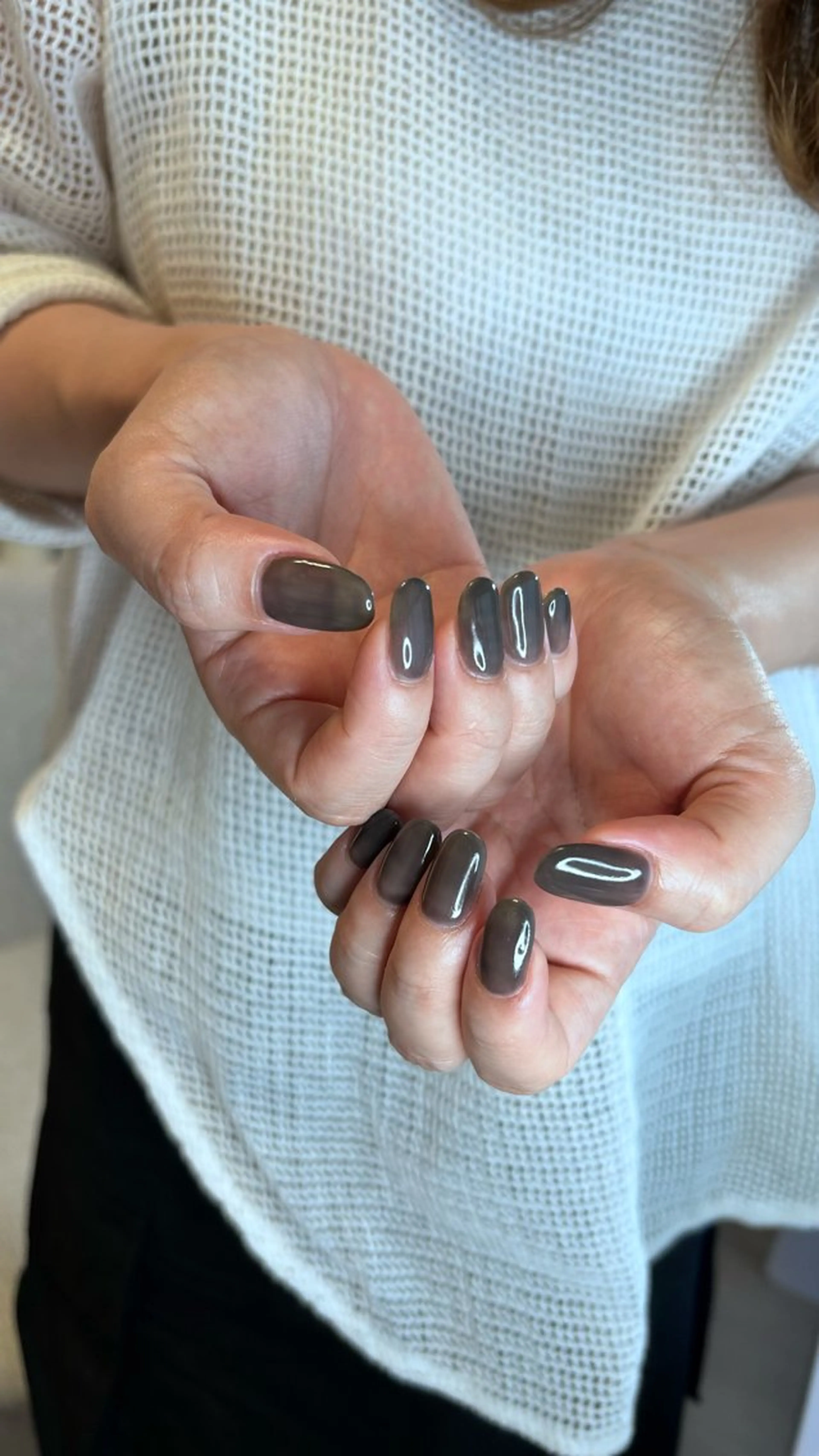 ネイル ワンカラーネイル ハンドネイル ハンドケア Atelier Ariのネイルデザイン