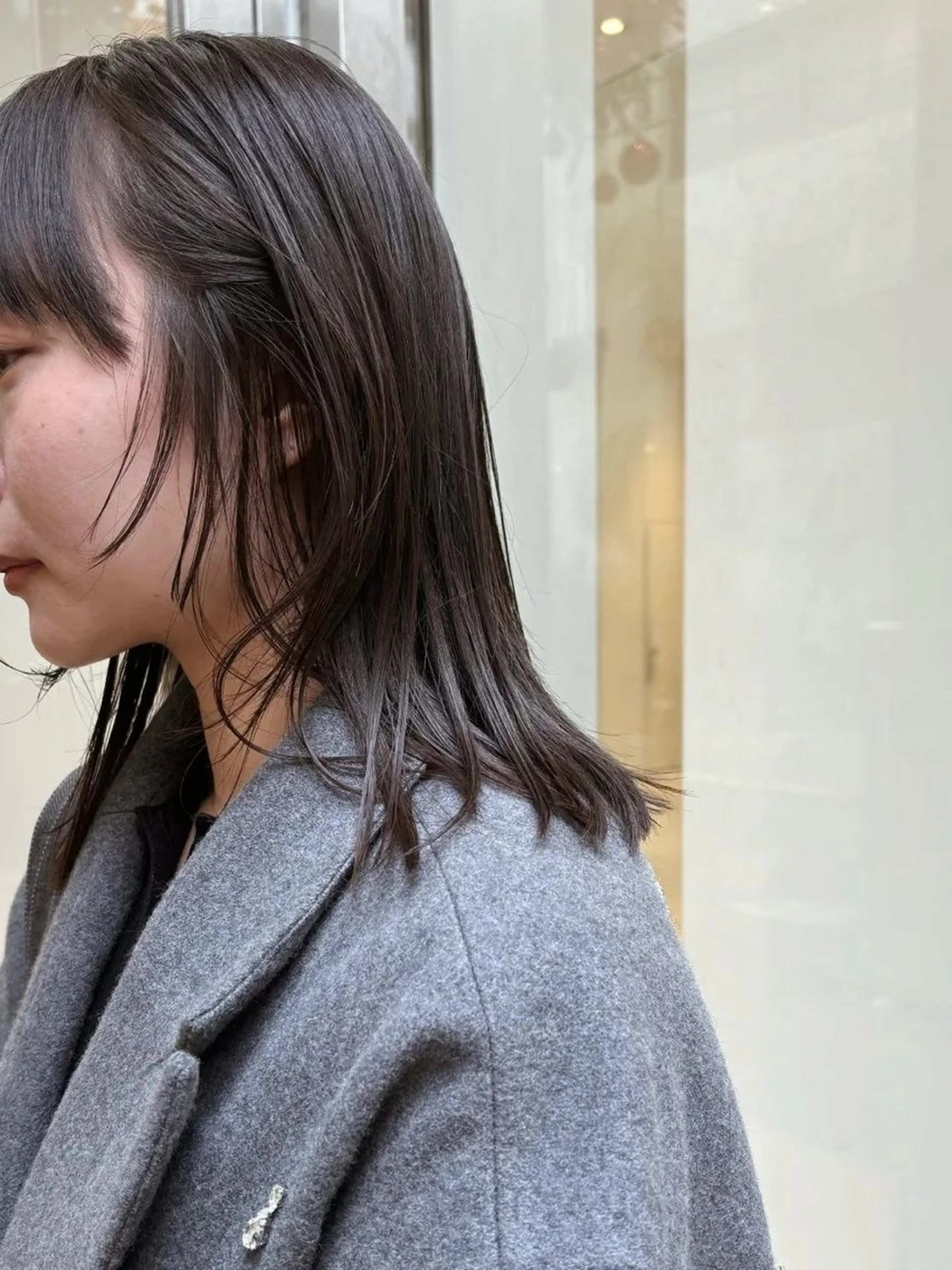 ミディアム 🍑透明感hair ・NENE🍑のヘアスタイル