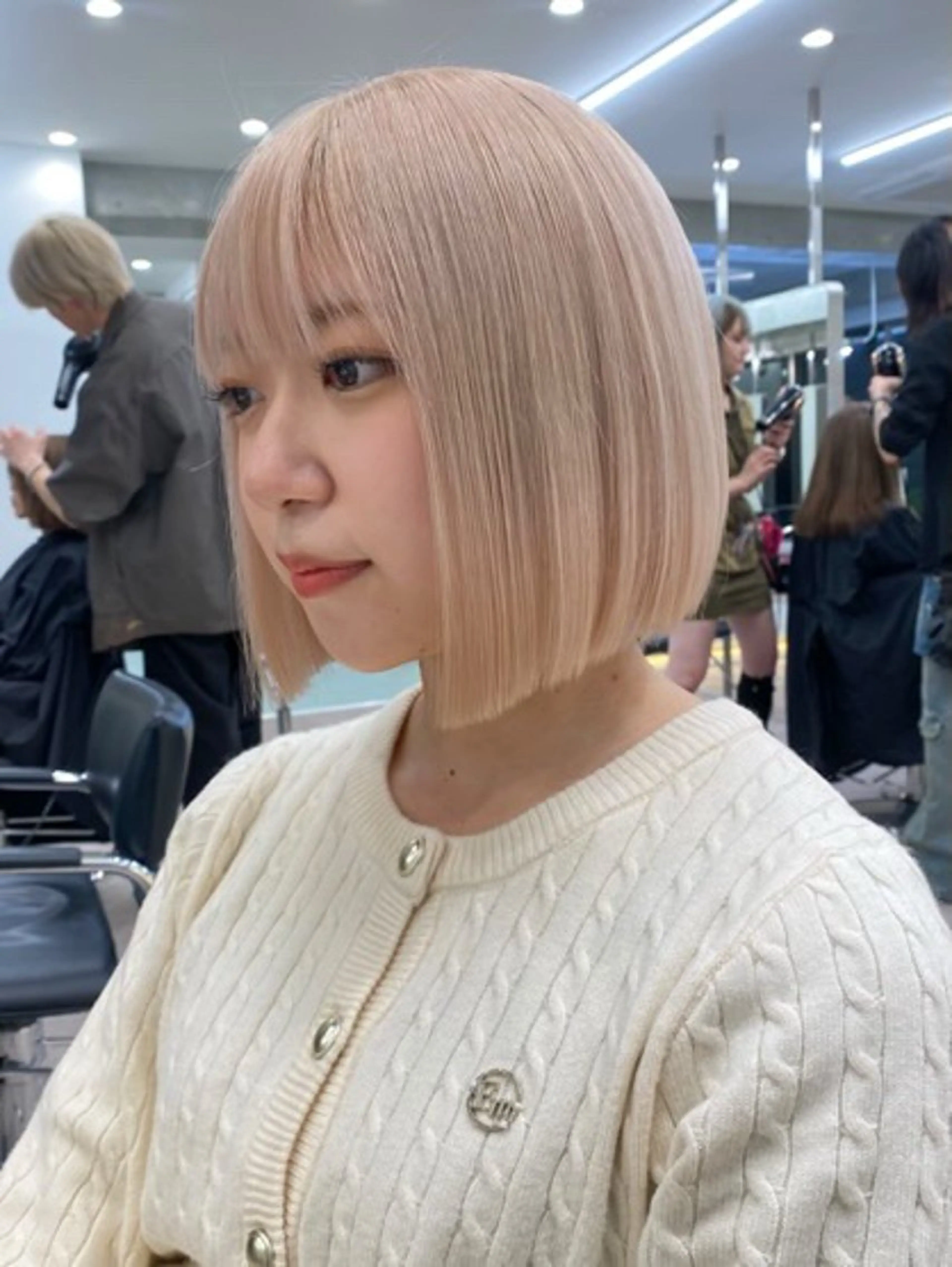 ショート カラー ヘアアレンジ ボブ fifth 黒木のヘアスタイル